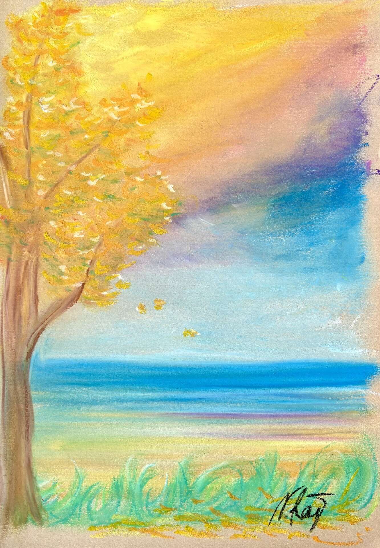 Im Farbenspiel des Herbstes - Nazanin Raji 1