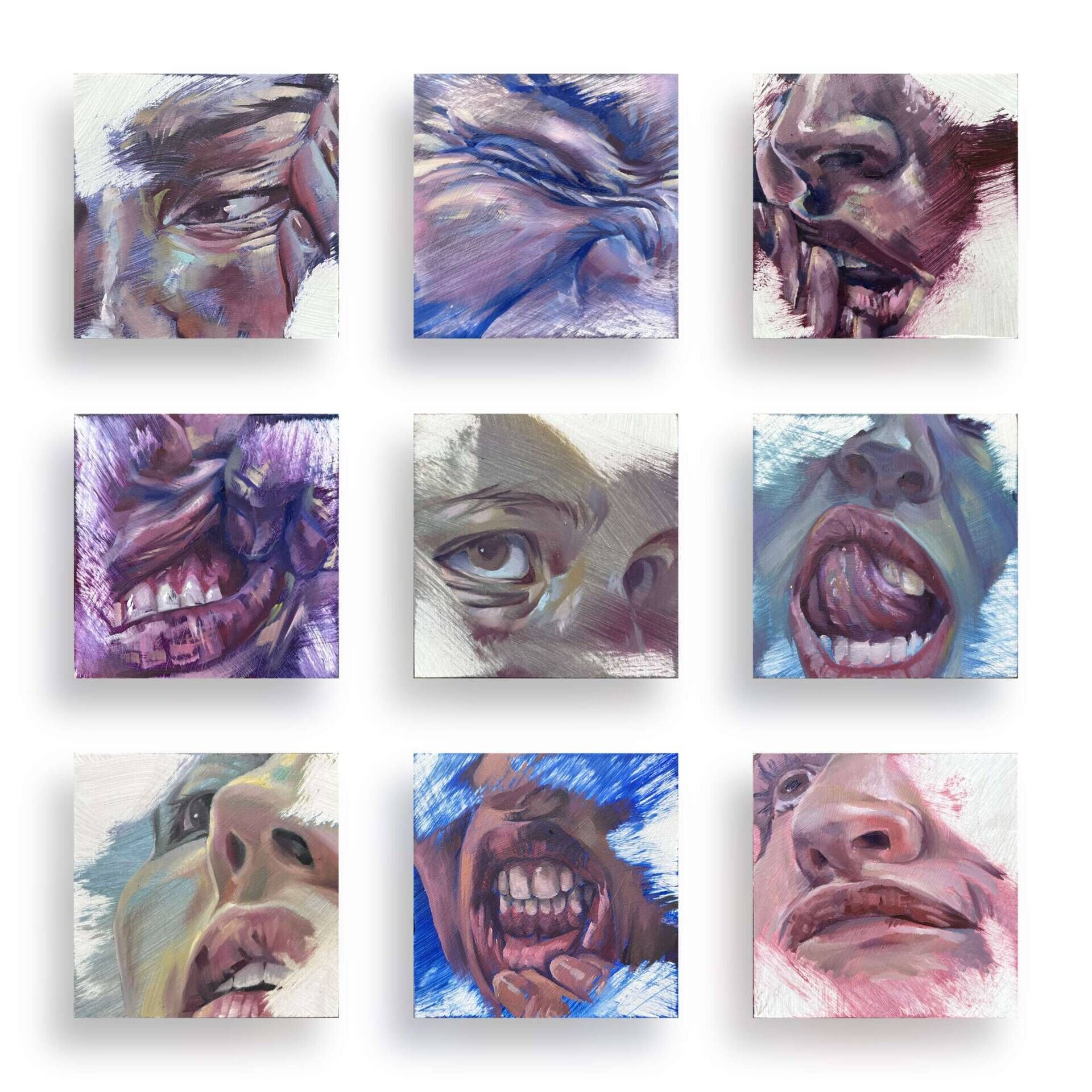 9 Portraitausschnitte - Emily Broll 1