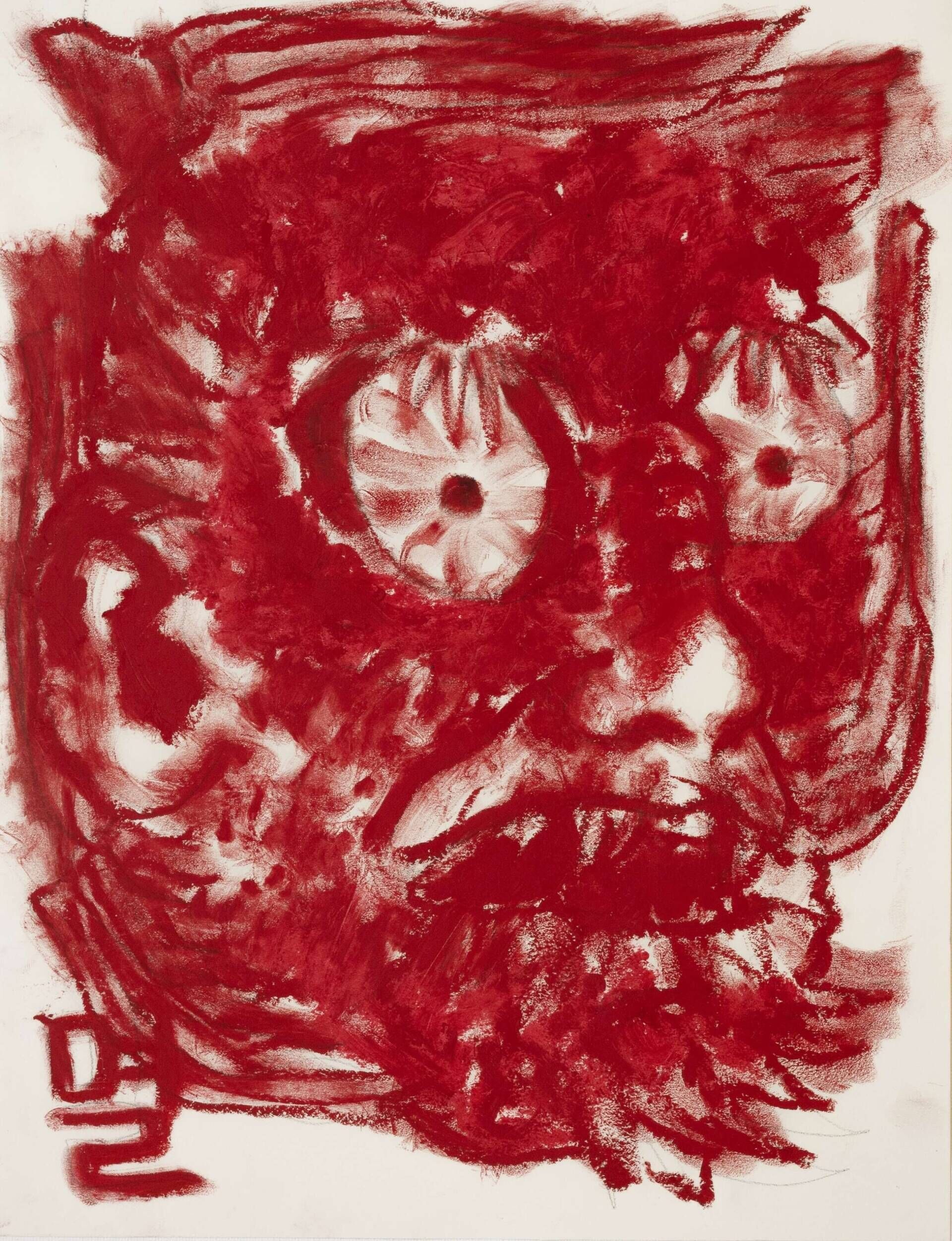 Rote Zeichnung (Gesicht-1) - Soyoung Park 2