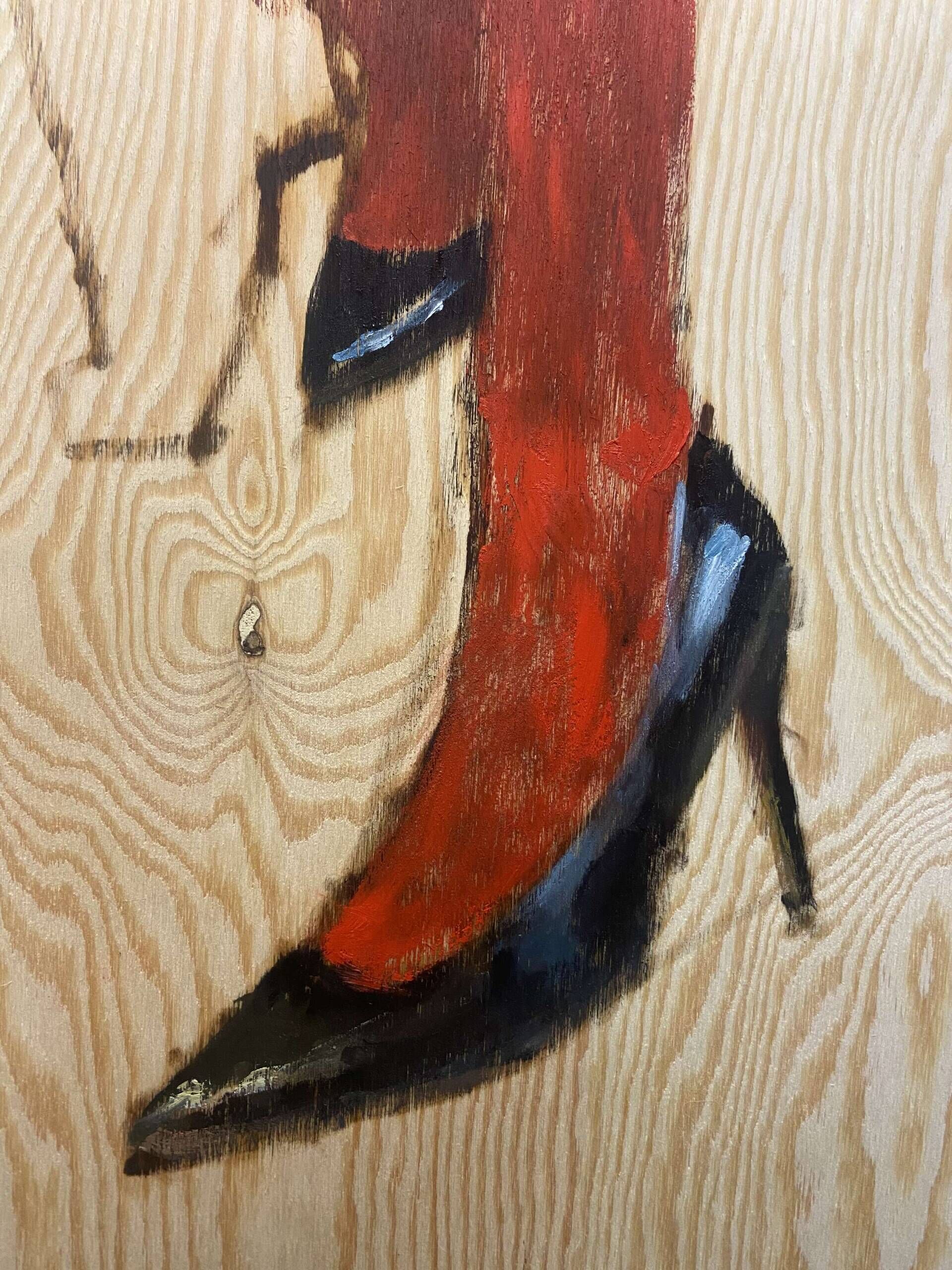 Ellen in roter Strumpfhose - Lilli Geyer 4