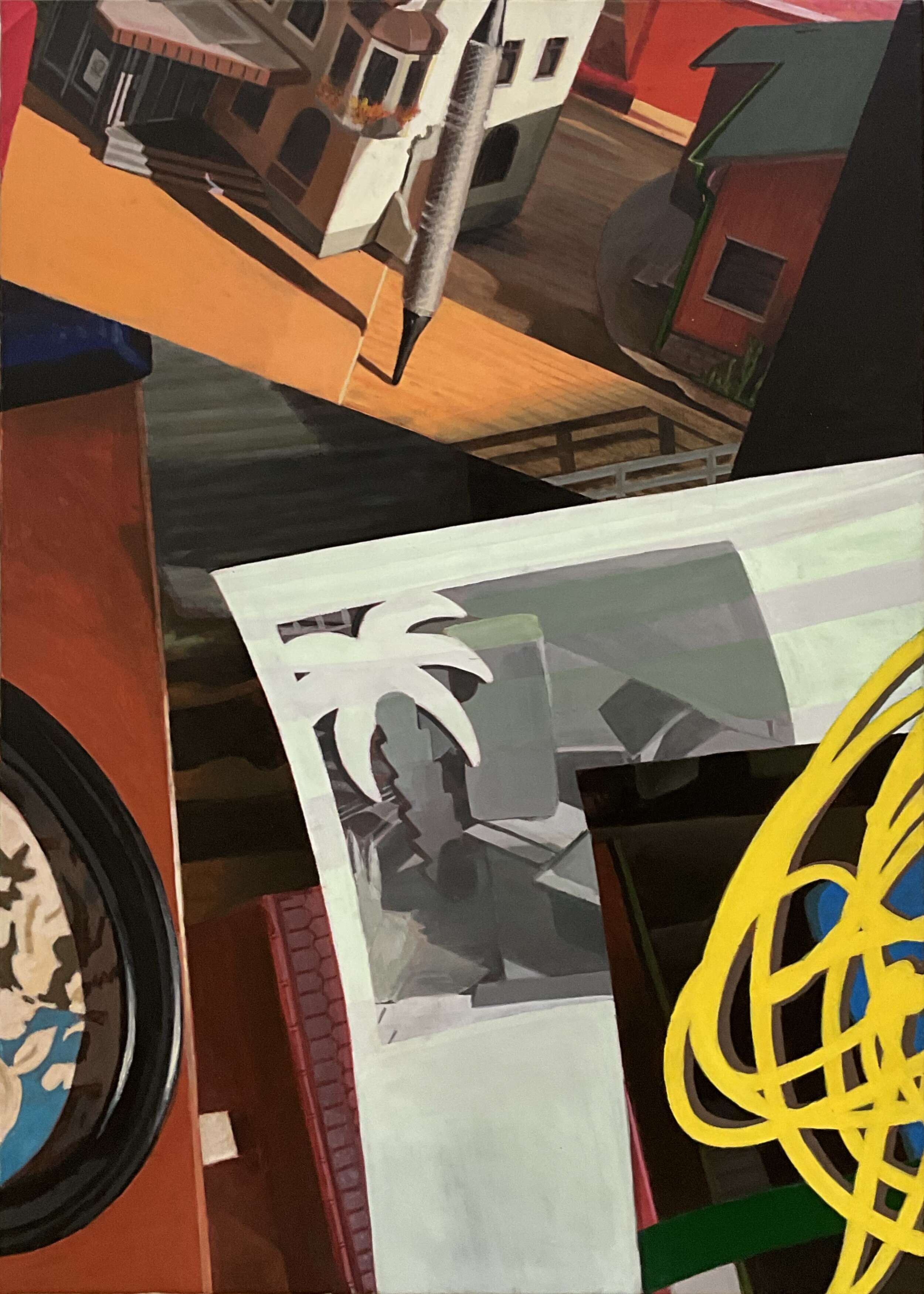 Dart und Palme - Lukas Franz Zimmermann 1