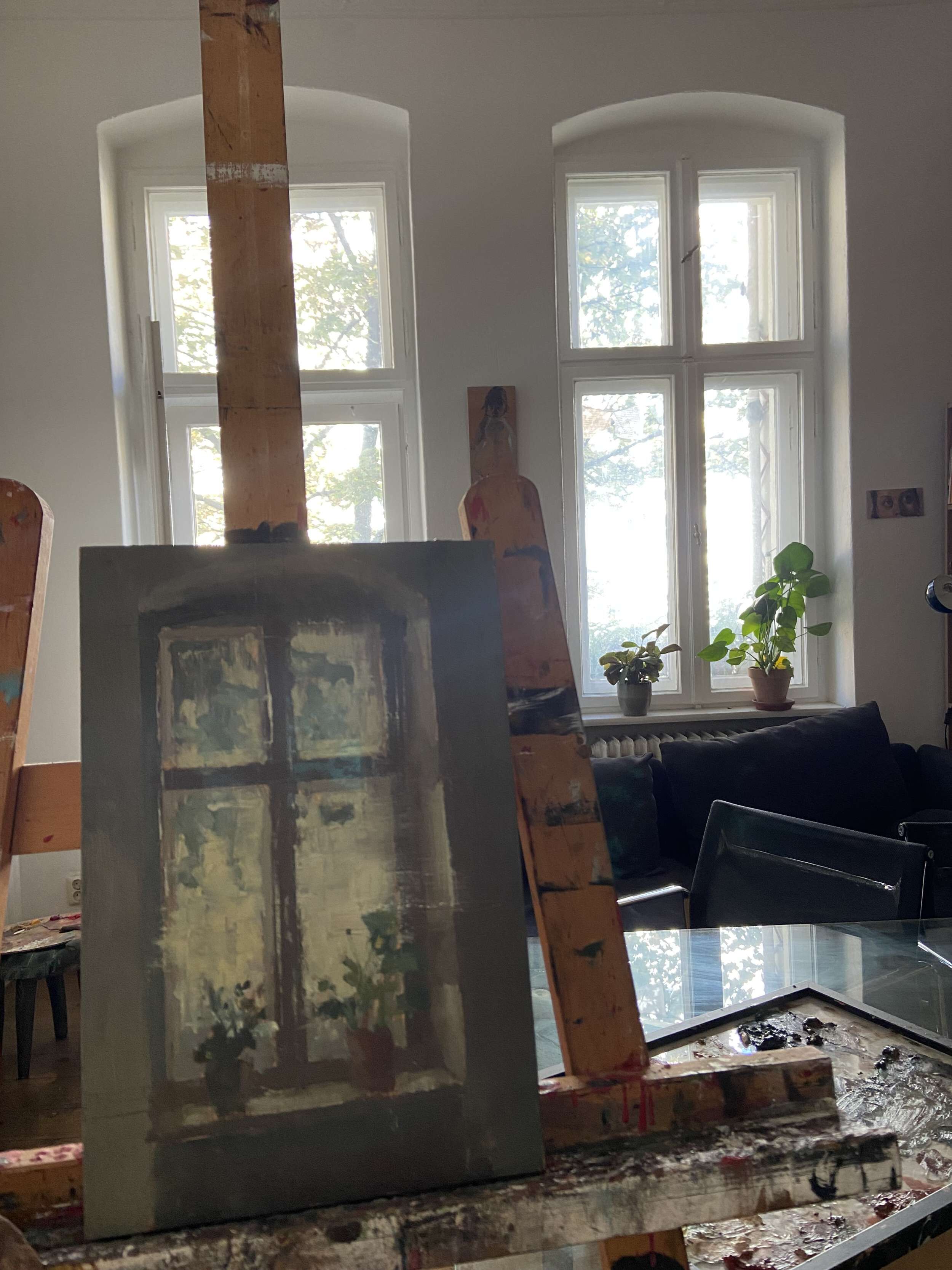 Morgenlicht im Fenster - Lilli Geyer 1