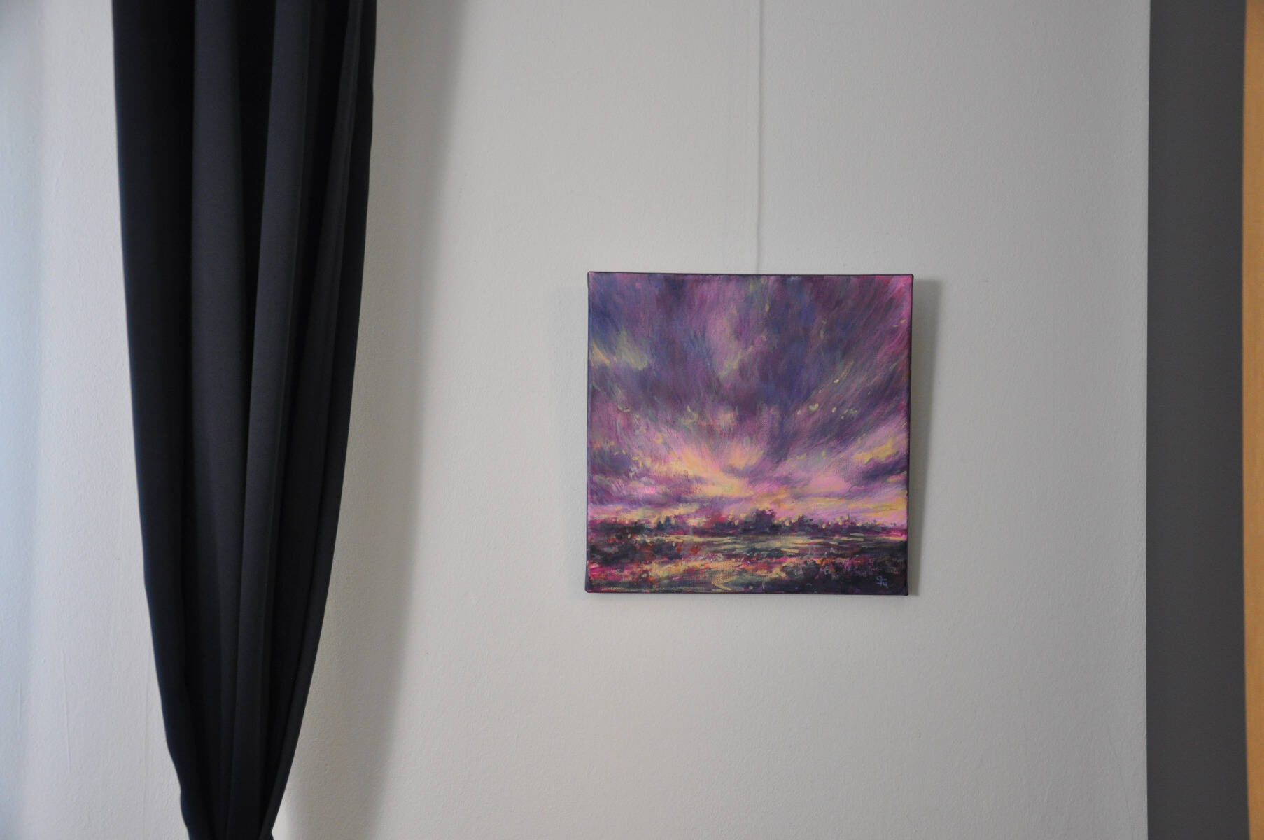 Wolkenaufbruch Violett III
