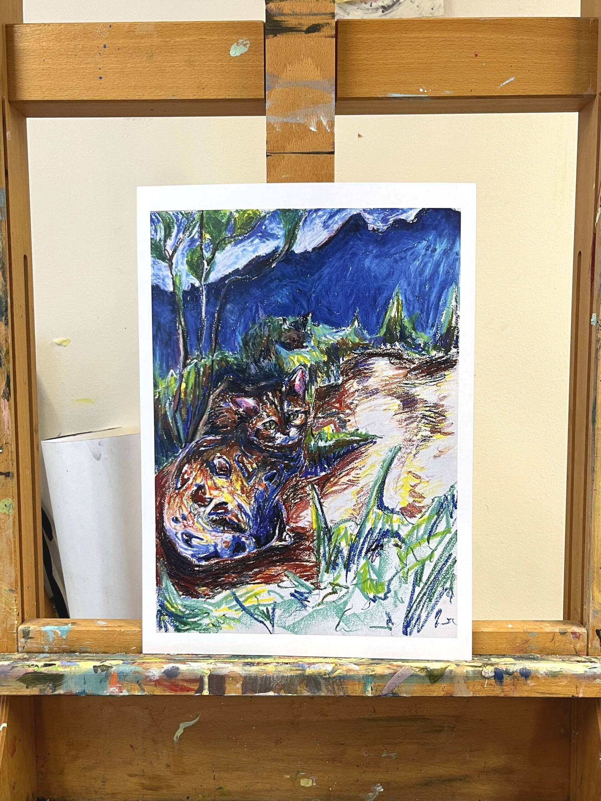 Der Streuner in der Berglandschaft - Leon Tho Barwig 2
