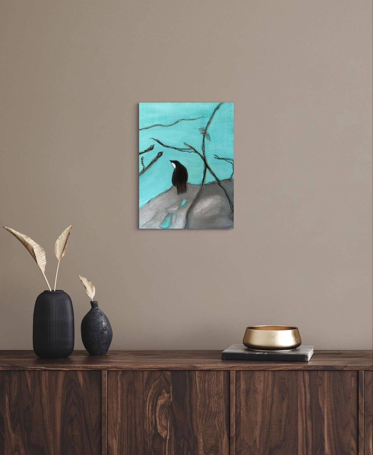 Frühling kommt kleine Wasseramsel - Martina  Schepperle  1