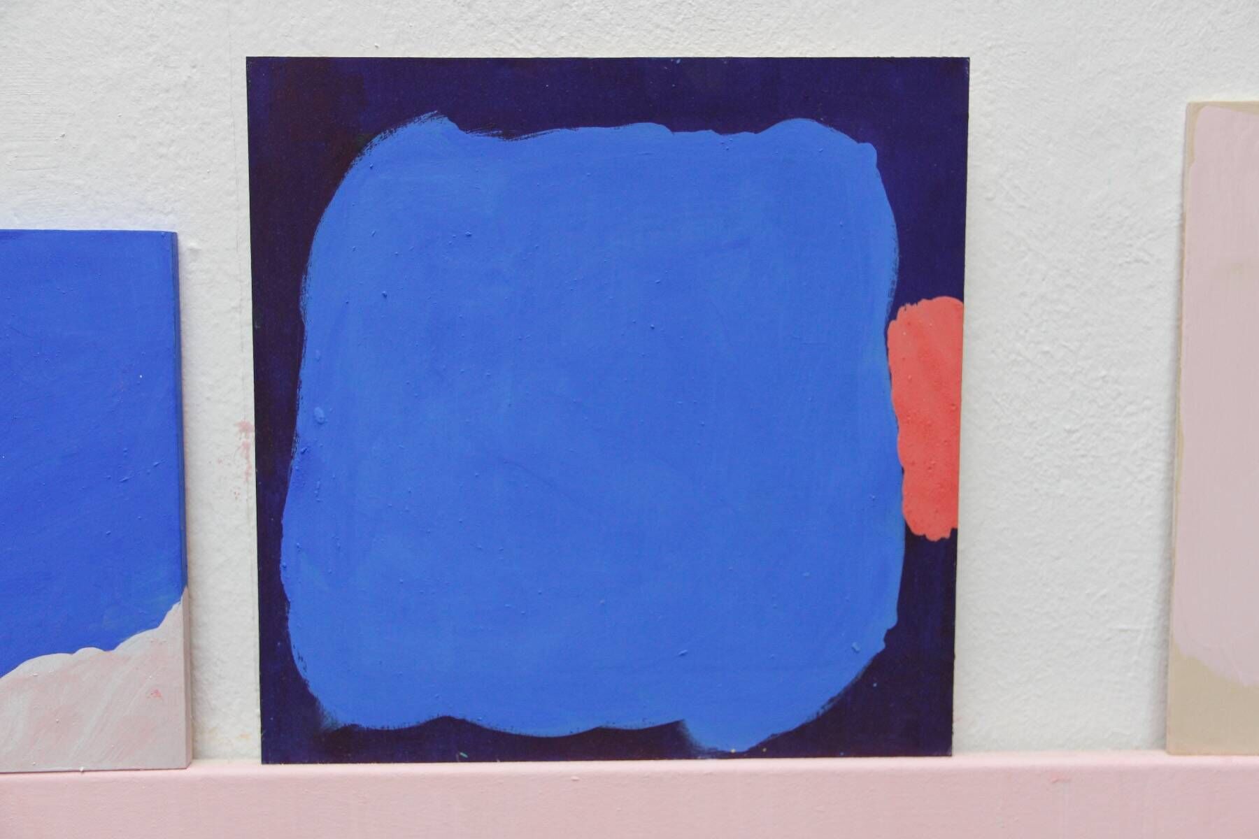 blau und 