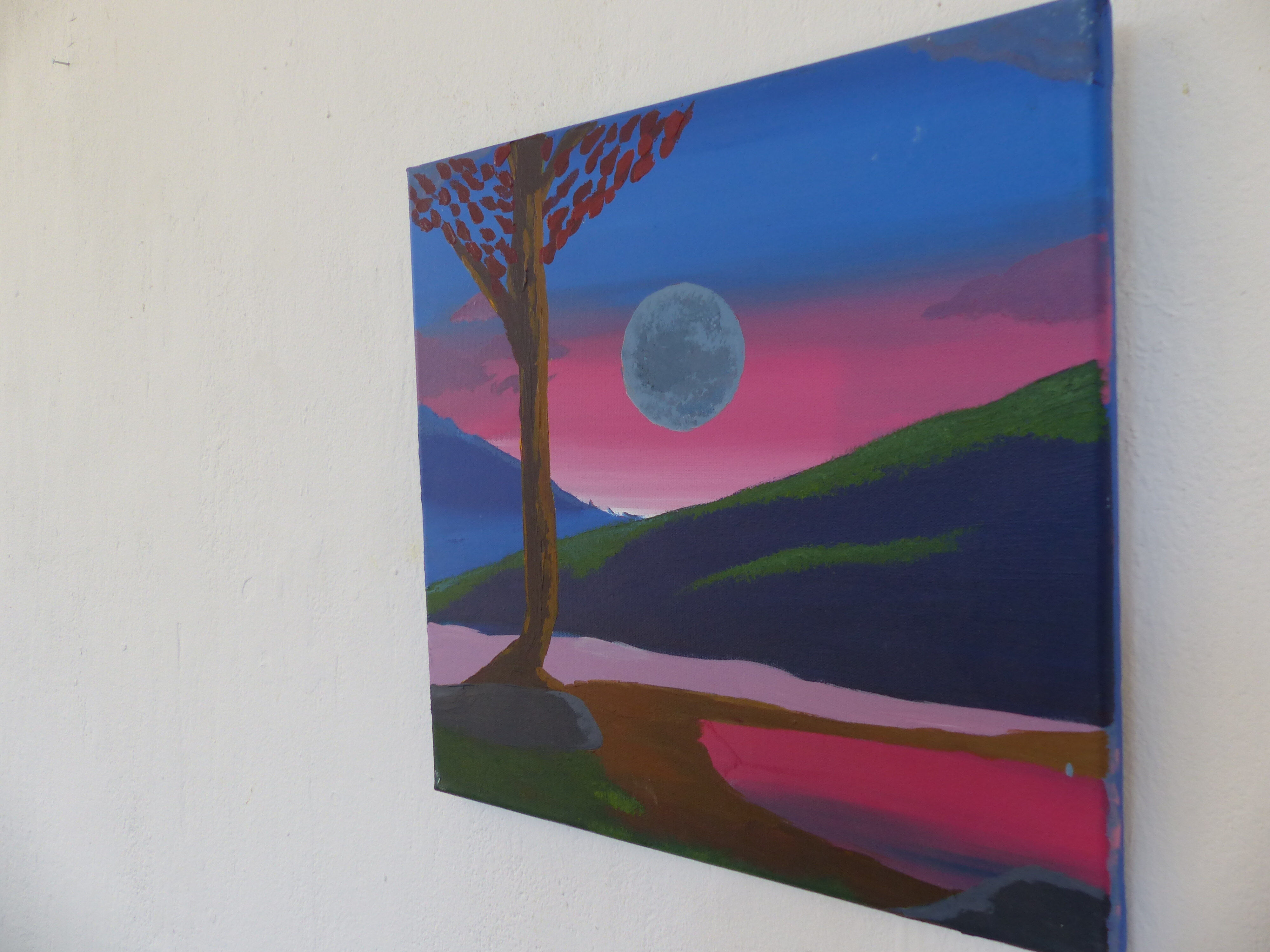Landschaft am Mond - Mirko Lassalle 2