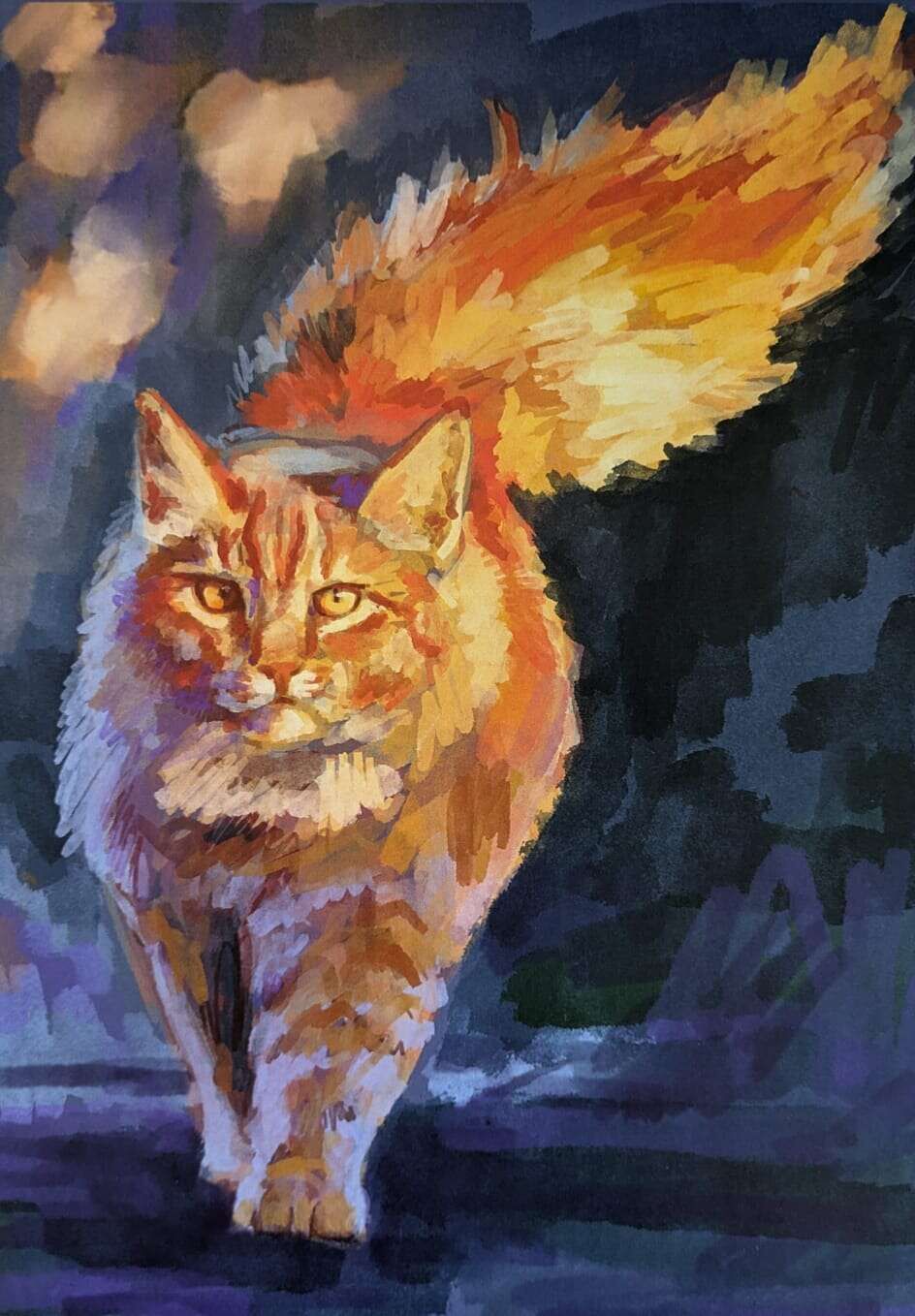 Katze 1 - Christine Knüttel 1