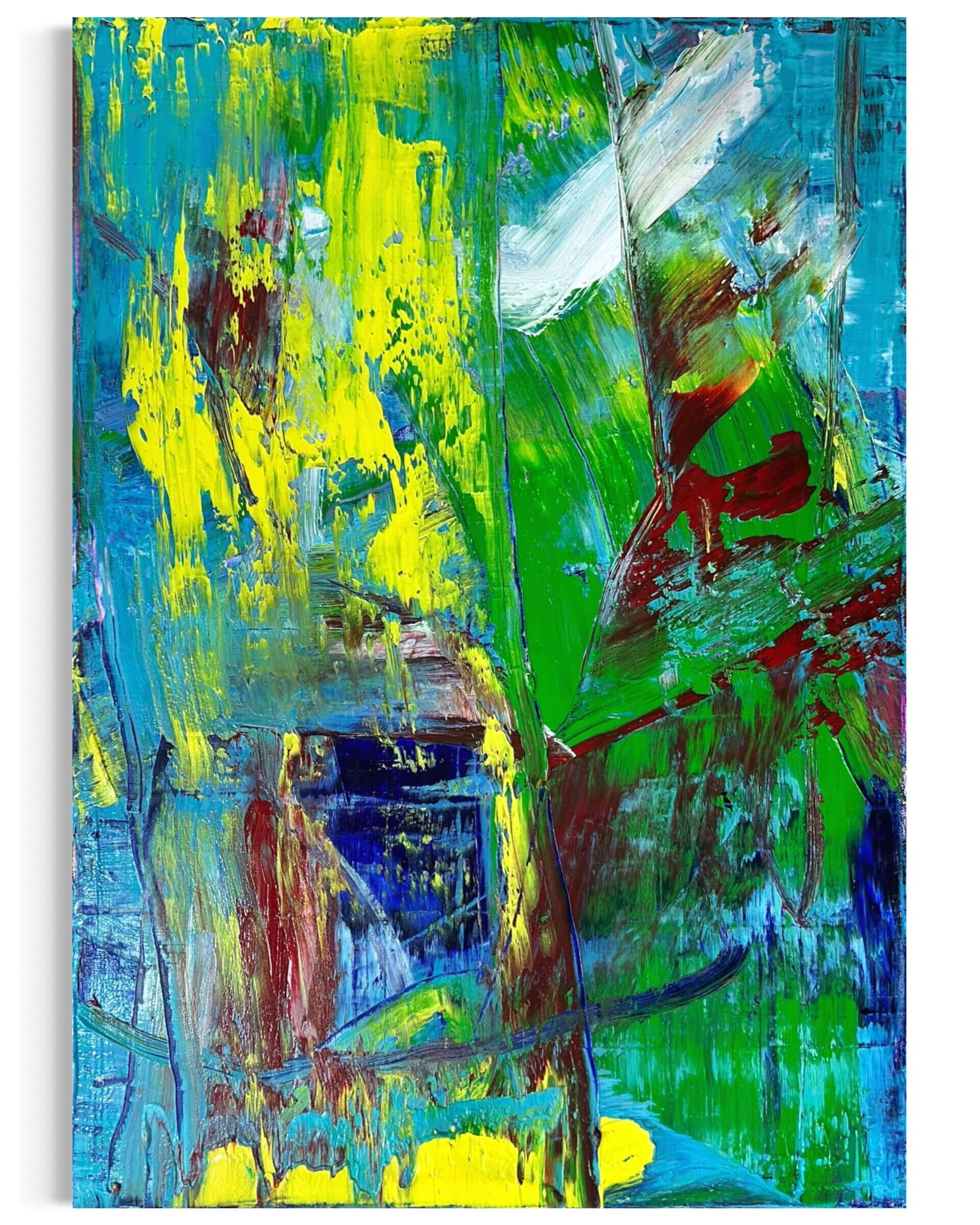 Studie nach Gerhard Richter - Leonel Perez 1