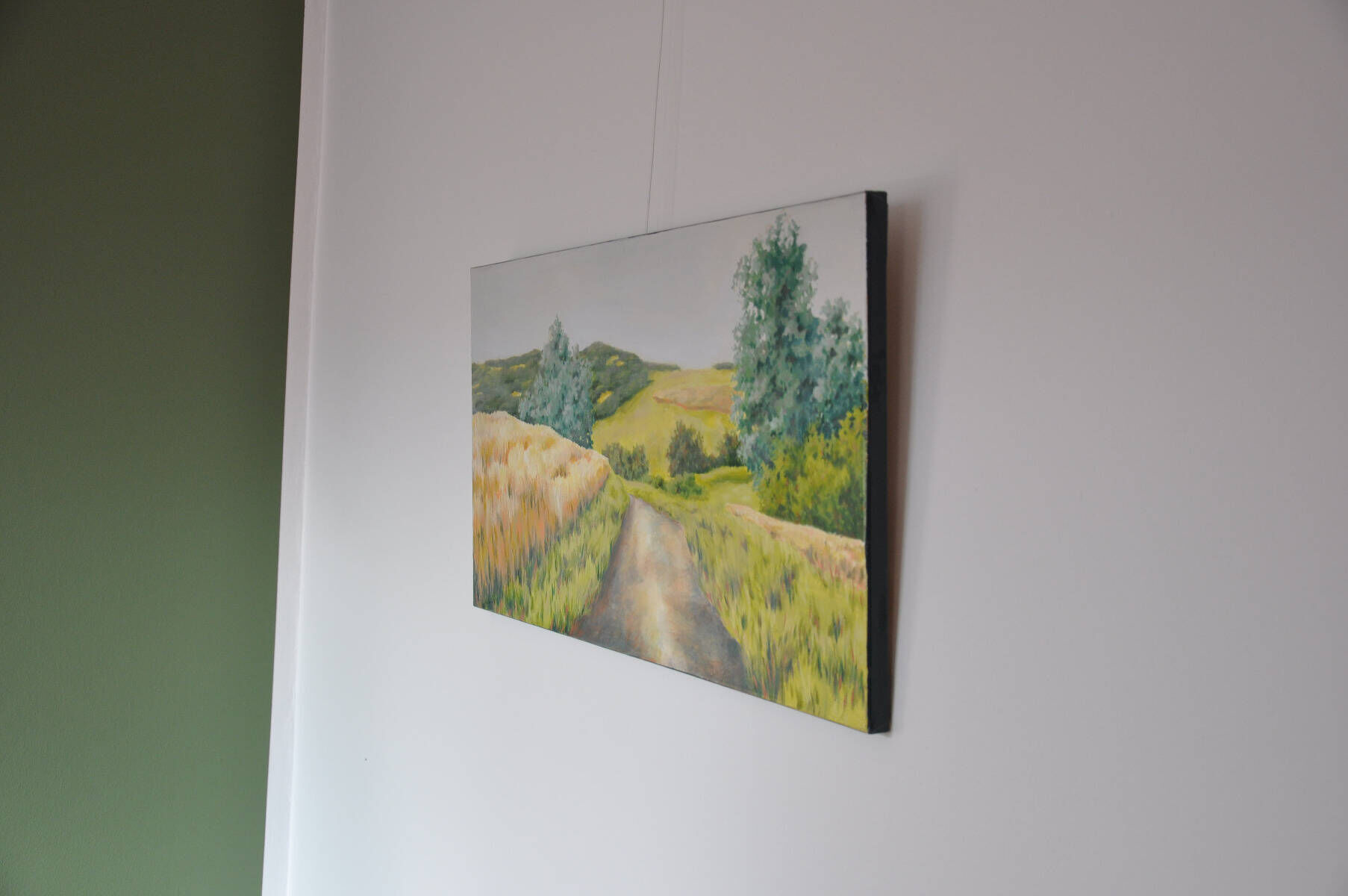 Weg in die Feldlandschaft