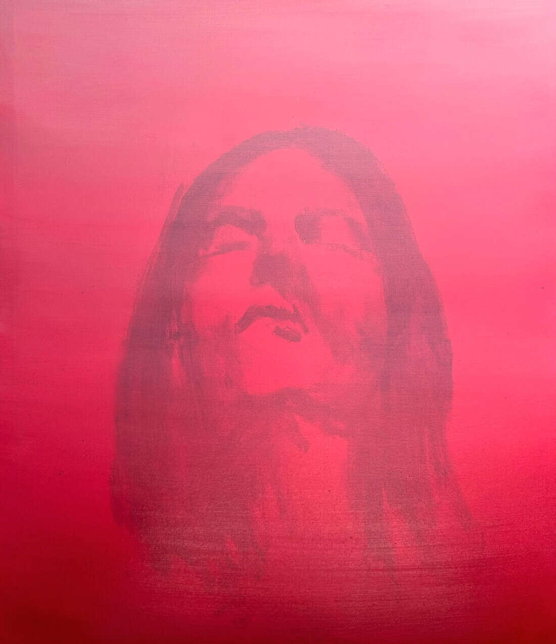 Through the Shimmer - Red Portrait - Leonel Perez 1