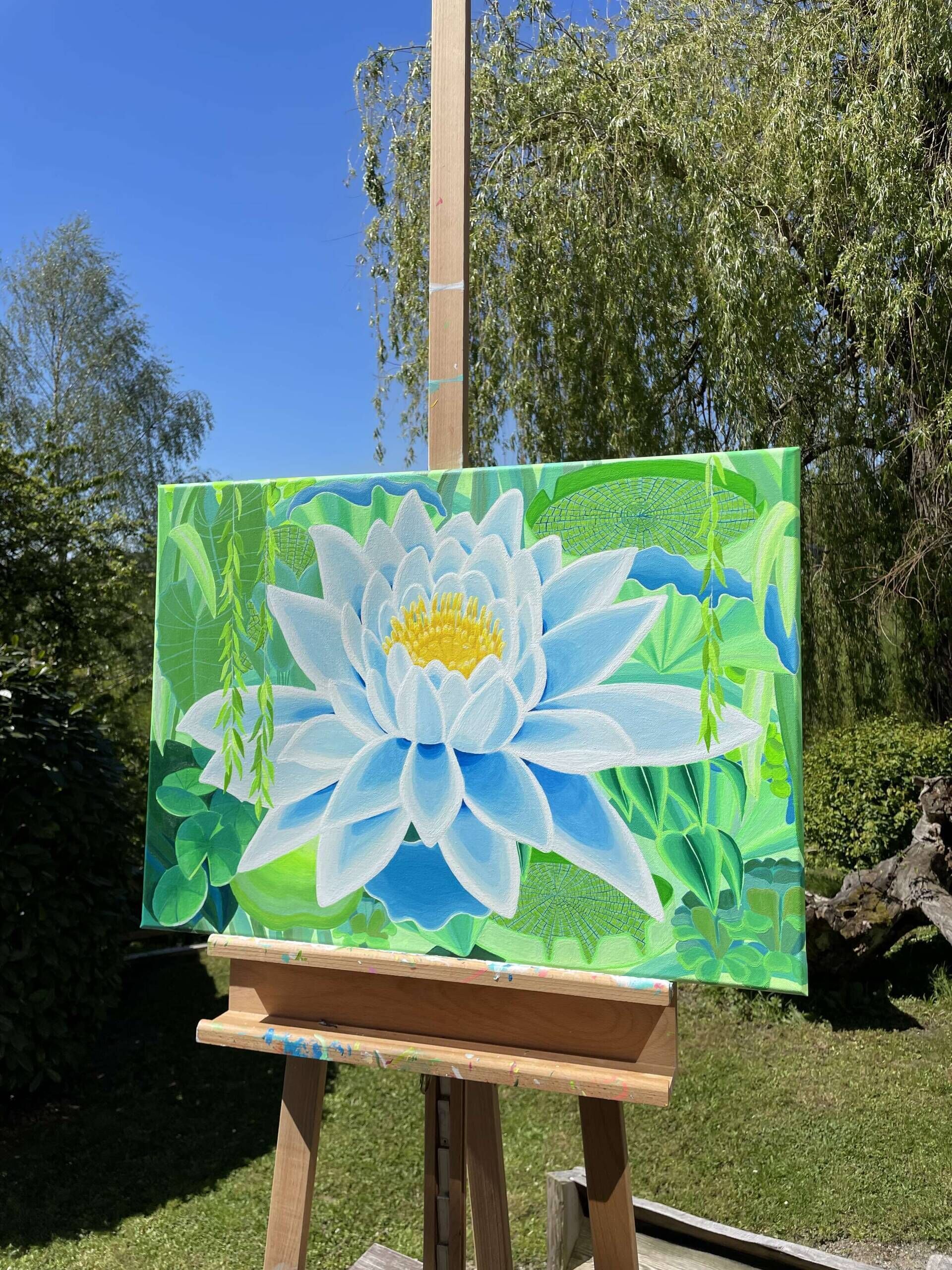 Blauer Lotus - Delja Wilfert 2