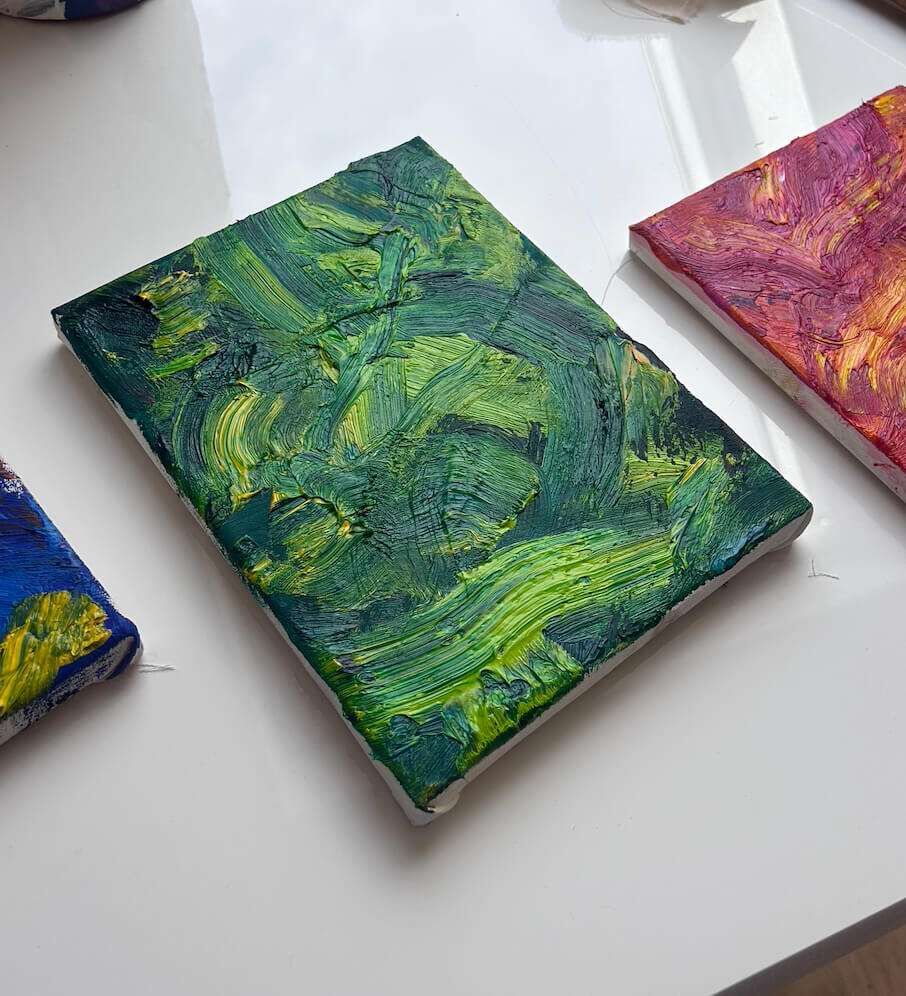 Farbstudie Farbwelt Giftgrün - Leonel Perez 3