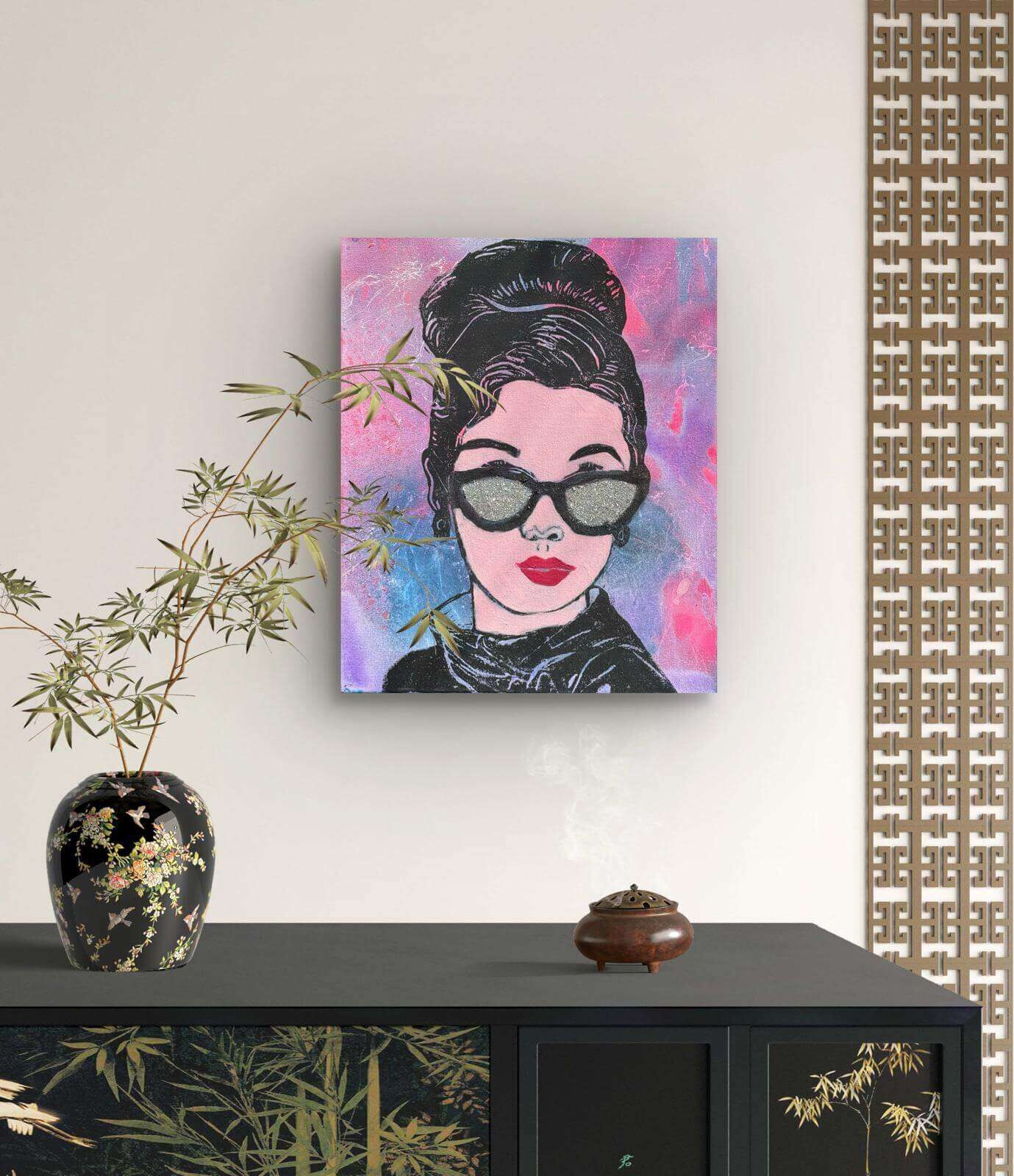 THE COOL COLOURGIRL 02 Linolschnitt - Sybille Stein 4