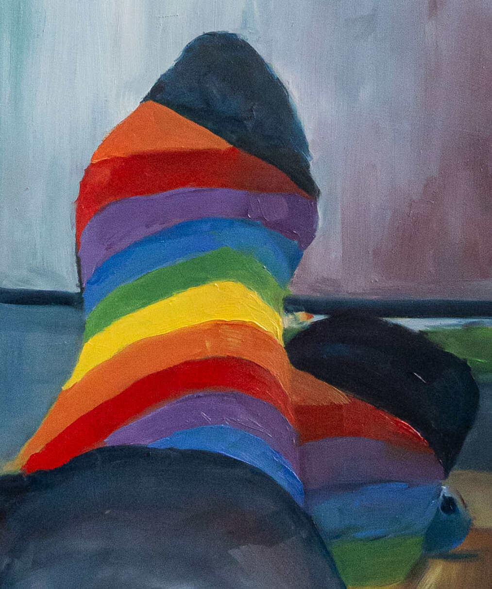 Rainbow Socks 2 - Merle Renkl 2
