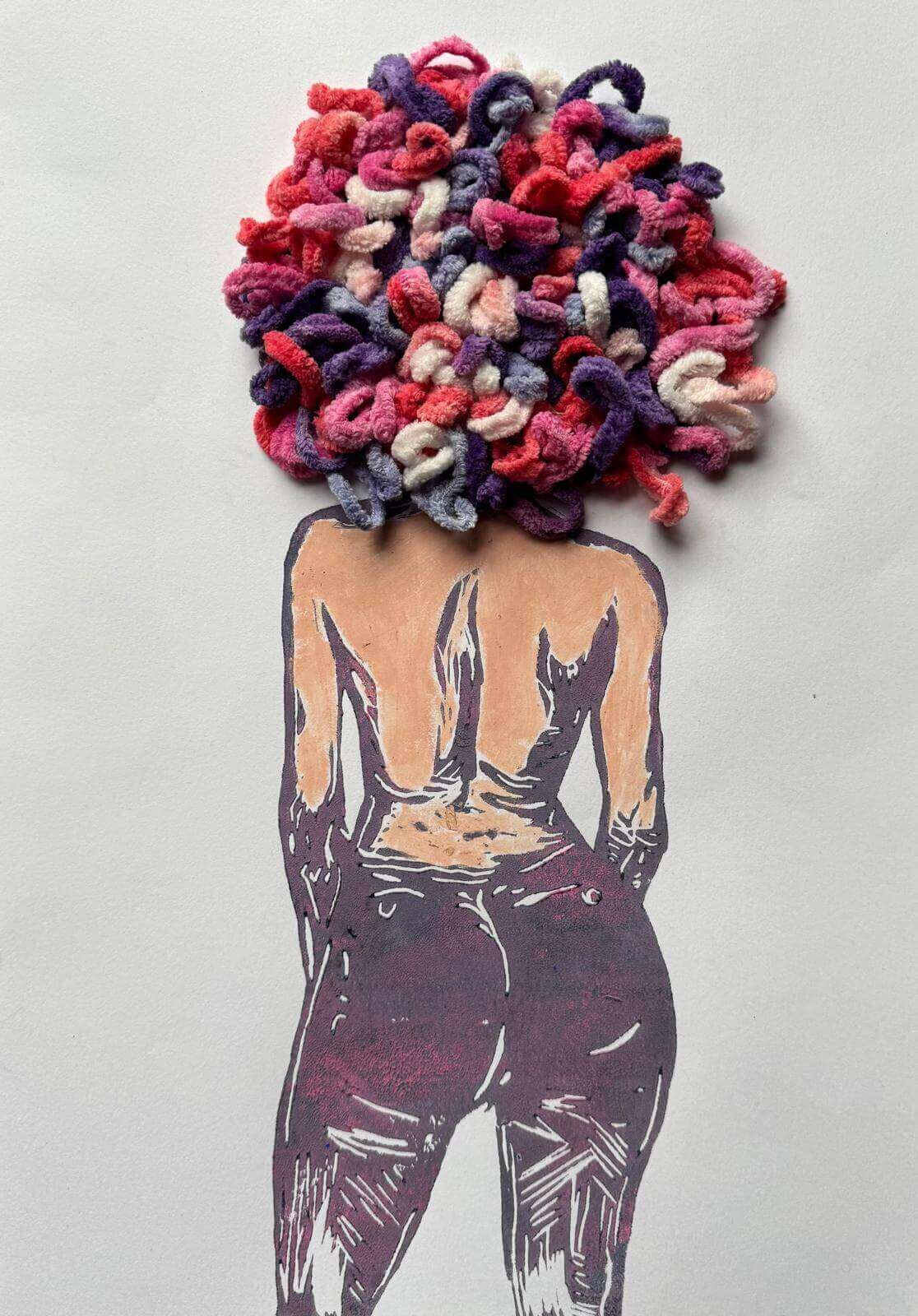 NEVER LOOK BACK COLORFUL - Sybille Stein 1