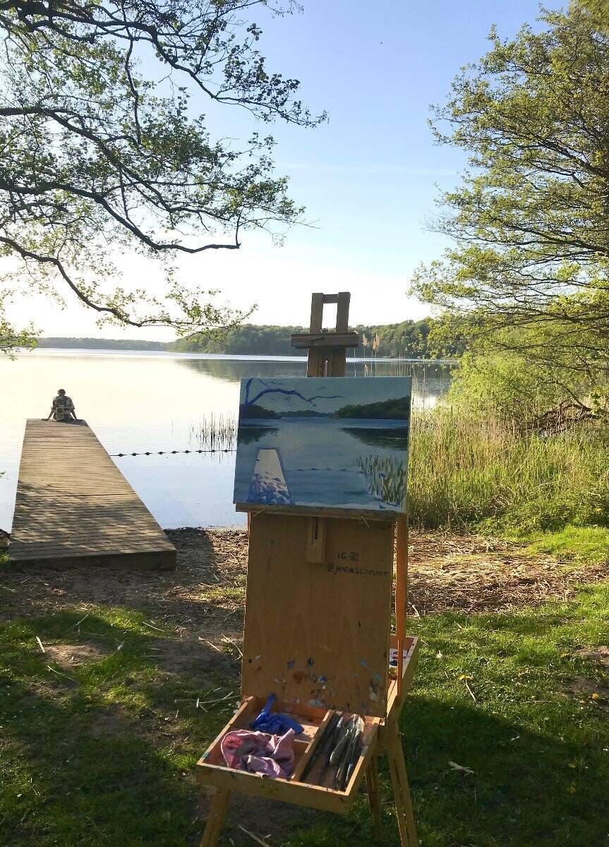 Sommerabend am Westensee