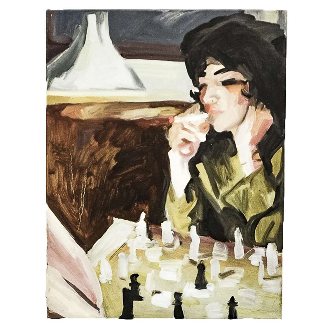 Die Schachspielerin - Amelie Luca Staudhammer 1