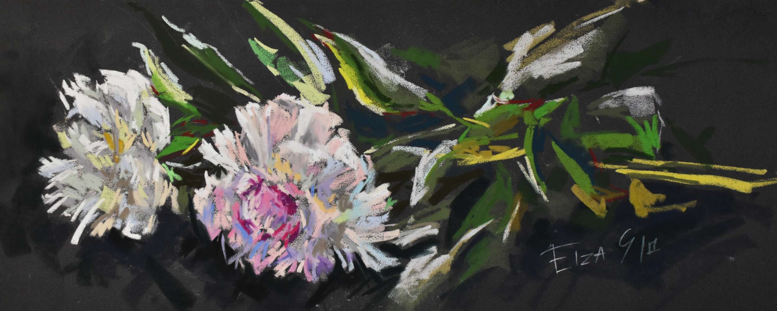White on black  - Elza Slo 1
