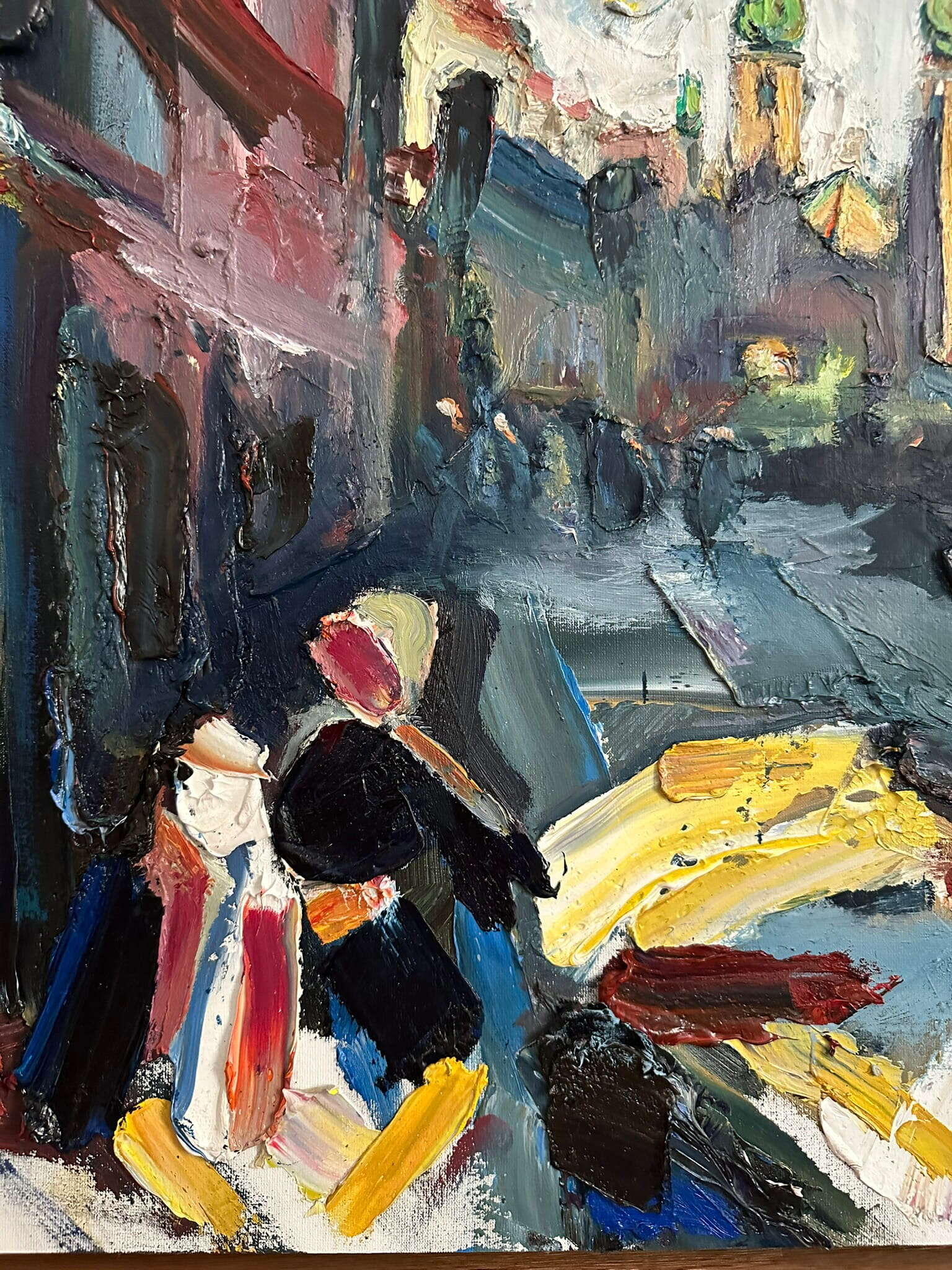 Vor der Brücke zur Stadt  - Noah Rennebaum 2