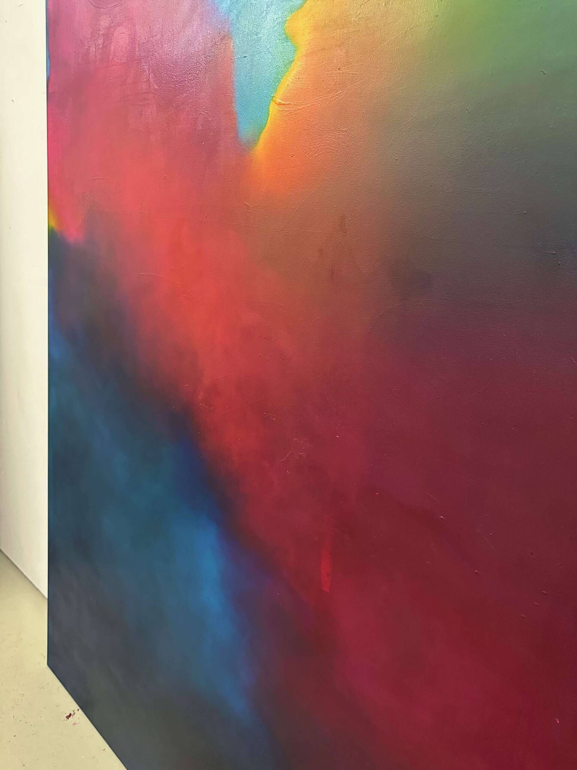 Farbbad Blaumagentagrüngelbtürkis - Antje Bockeloh 3