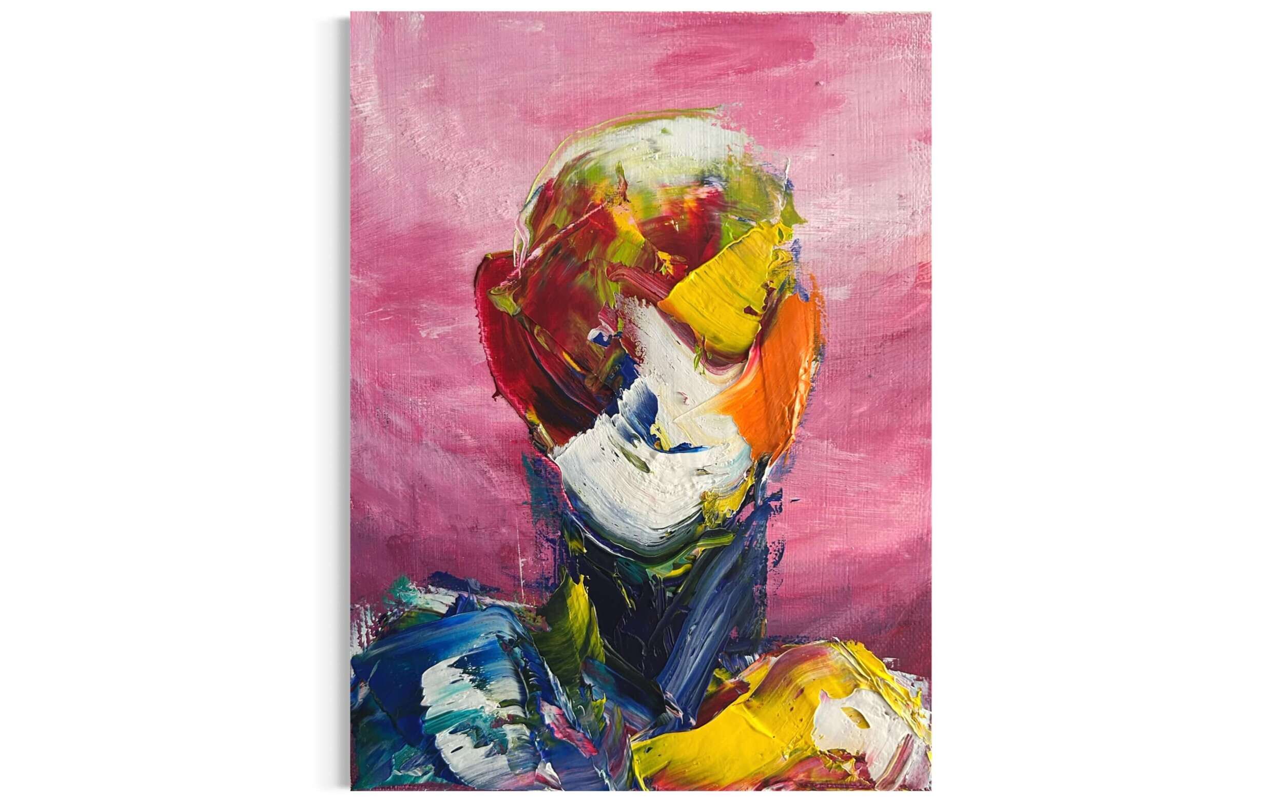Pink Portrait I - Leonel Perez 2