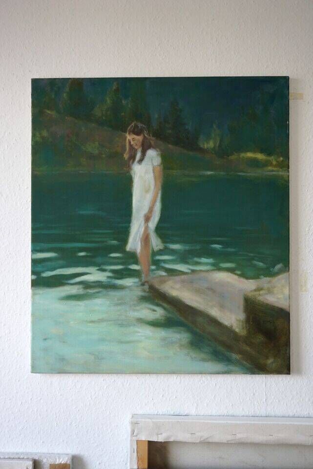 Frau am See - Christian Herzig 1