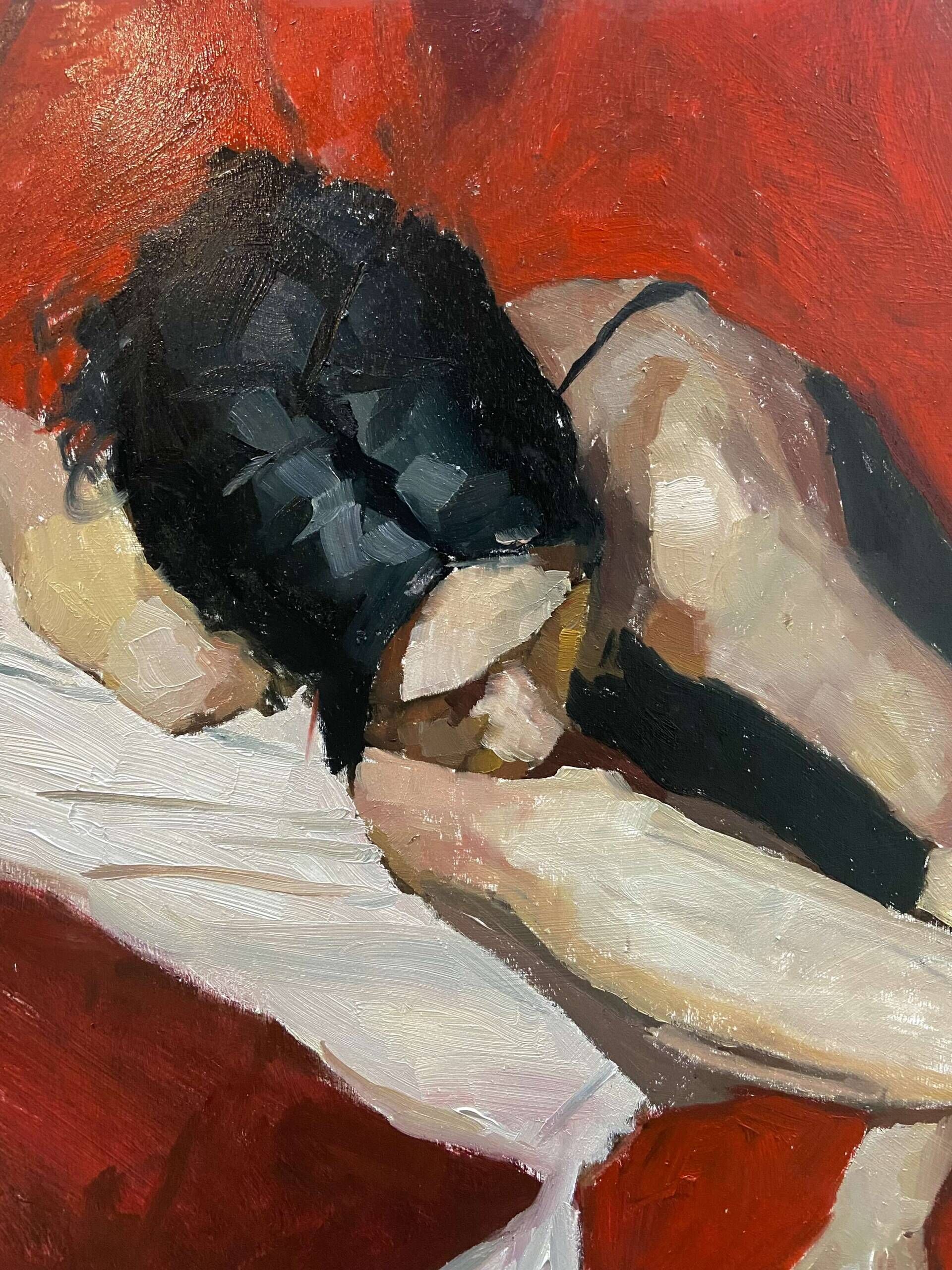 Ellen in red sheets I - Lilli Geyer 2