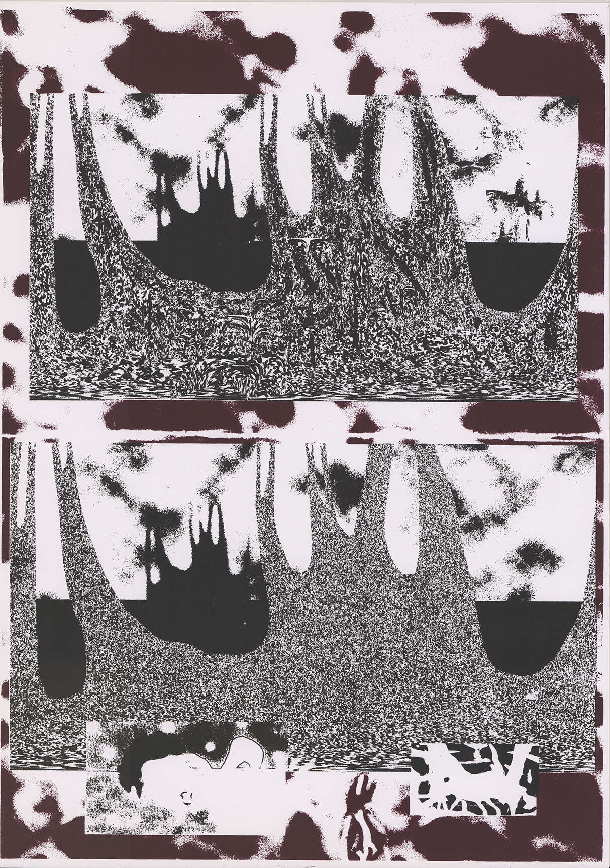 Before the end was a data storm (Duotone Edition) - Mahmoud Ismail 1