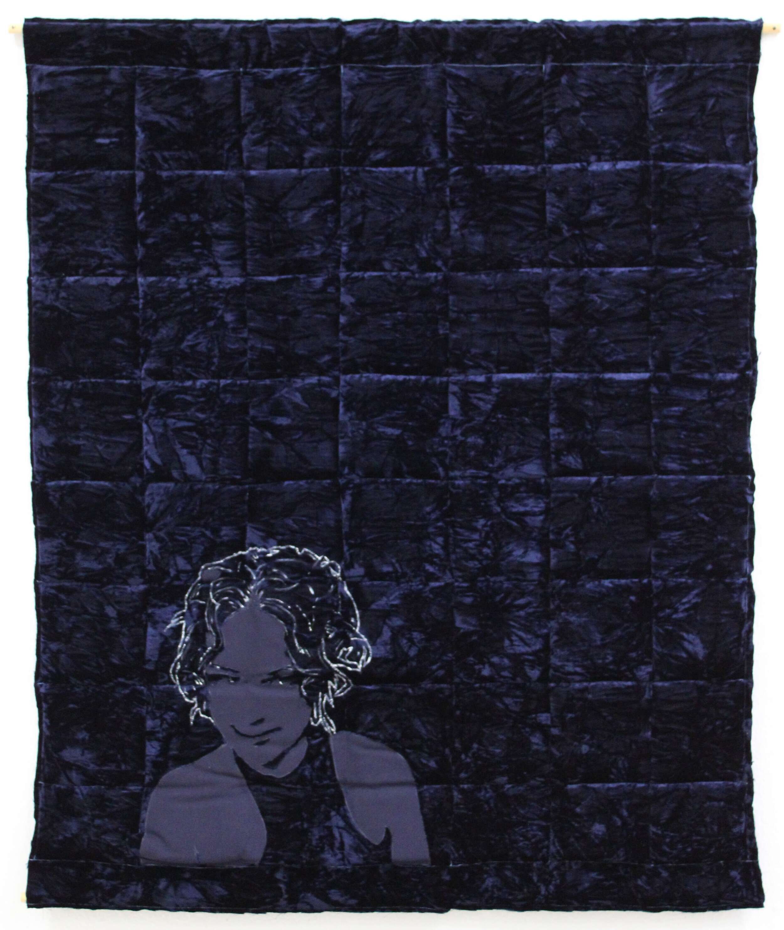 Portrait in Blau - Jasmin Franzé 1