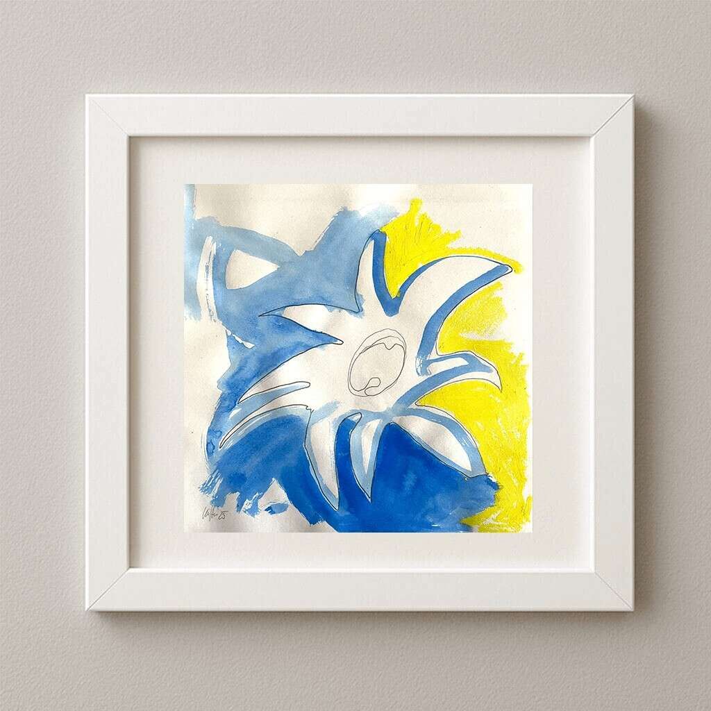 o.T. / Blue Flowers - Leoni Hannah 2