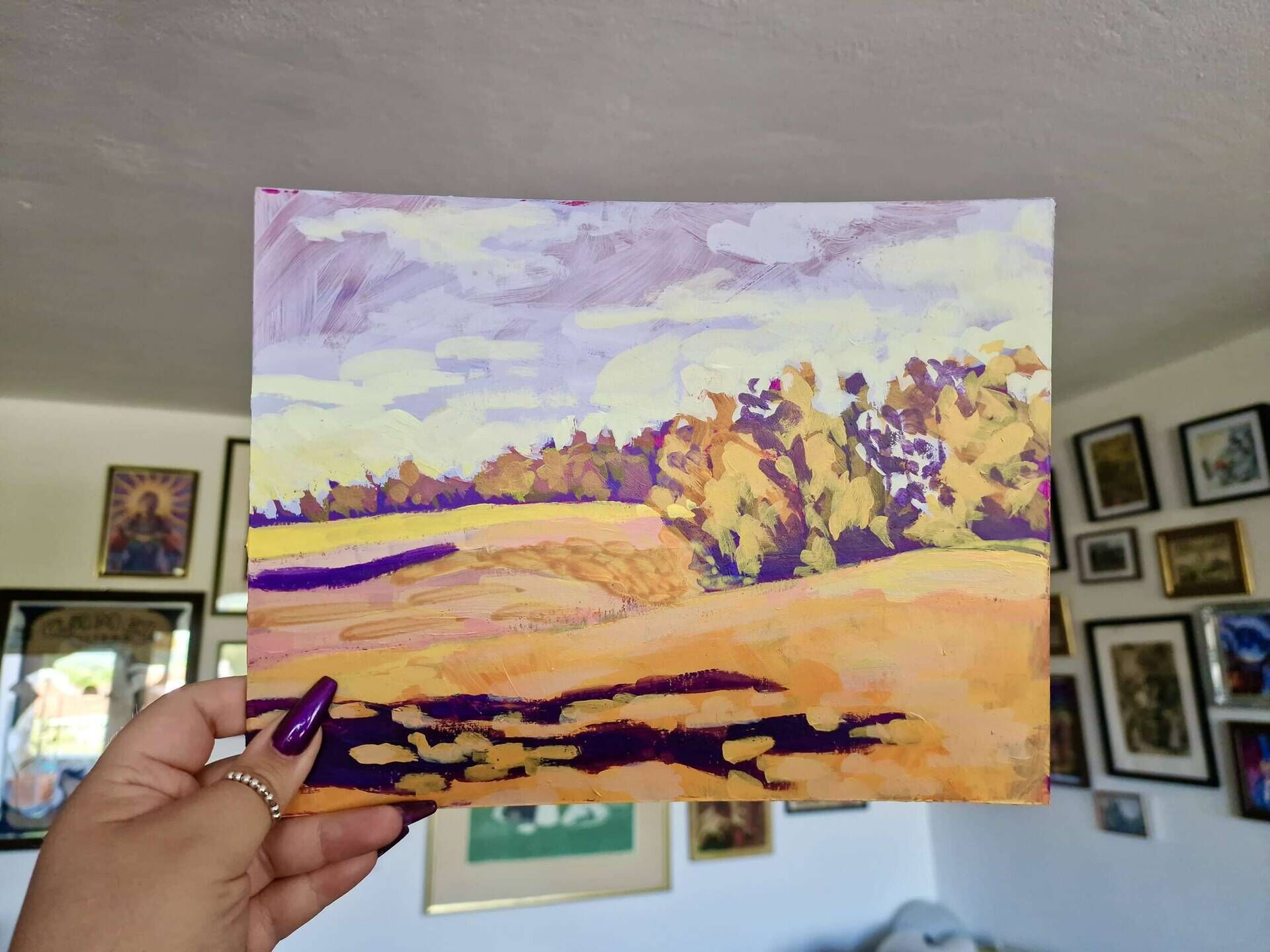 Feld in Orange - Julia Helena Ettenhuber 3