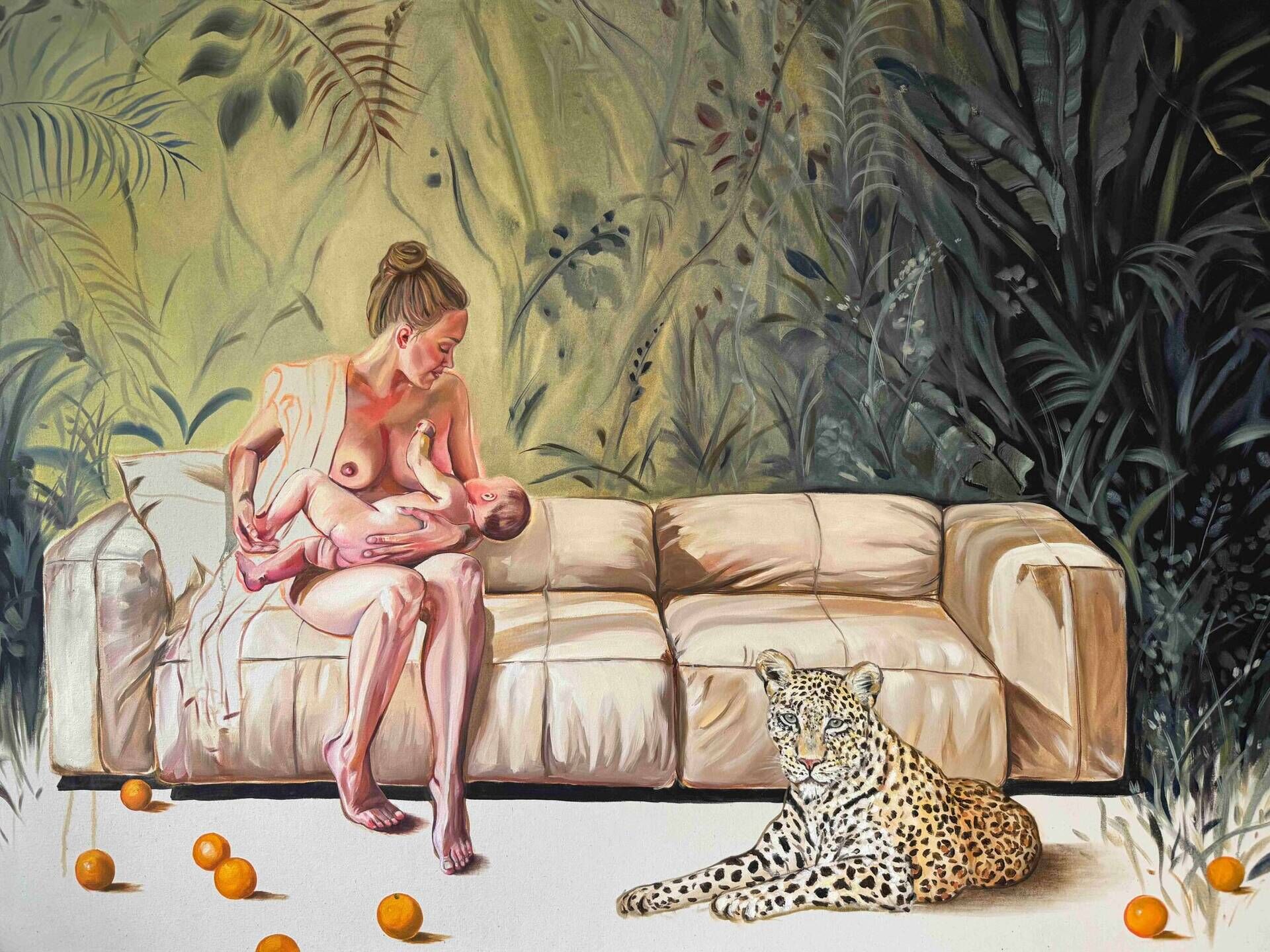 Stillende Madonna - Maria Leisner 1