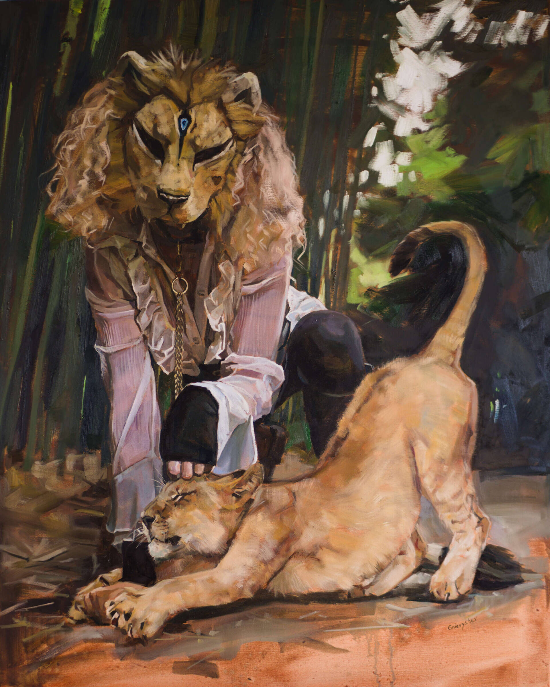 Curly Lioness - Oleksii Gnievyshev 1