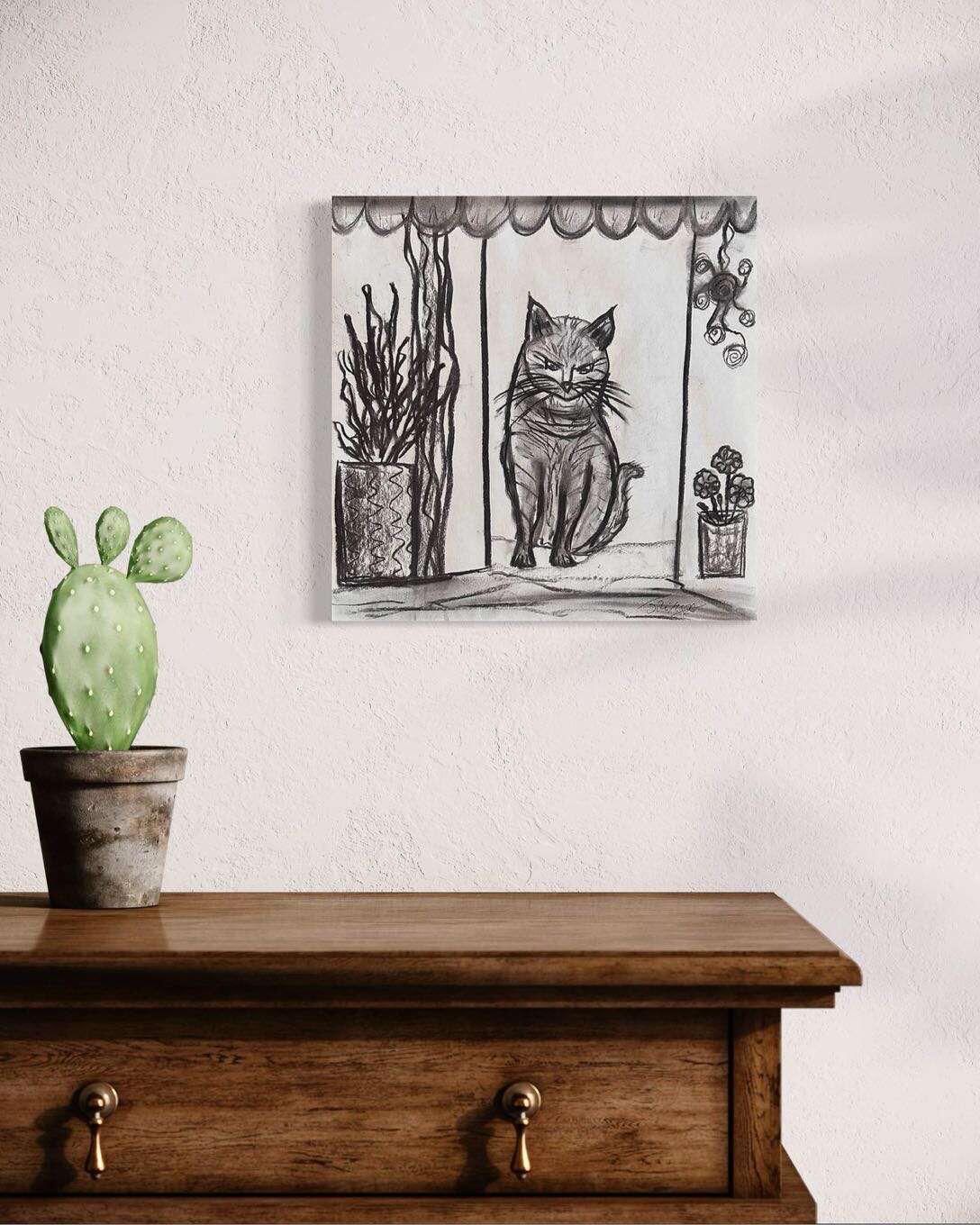 Die wachsame Katze - Martina  Schepperle  5