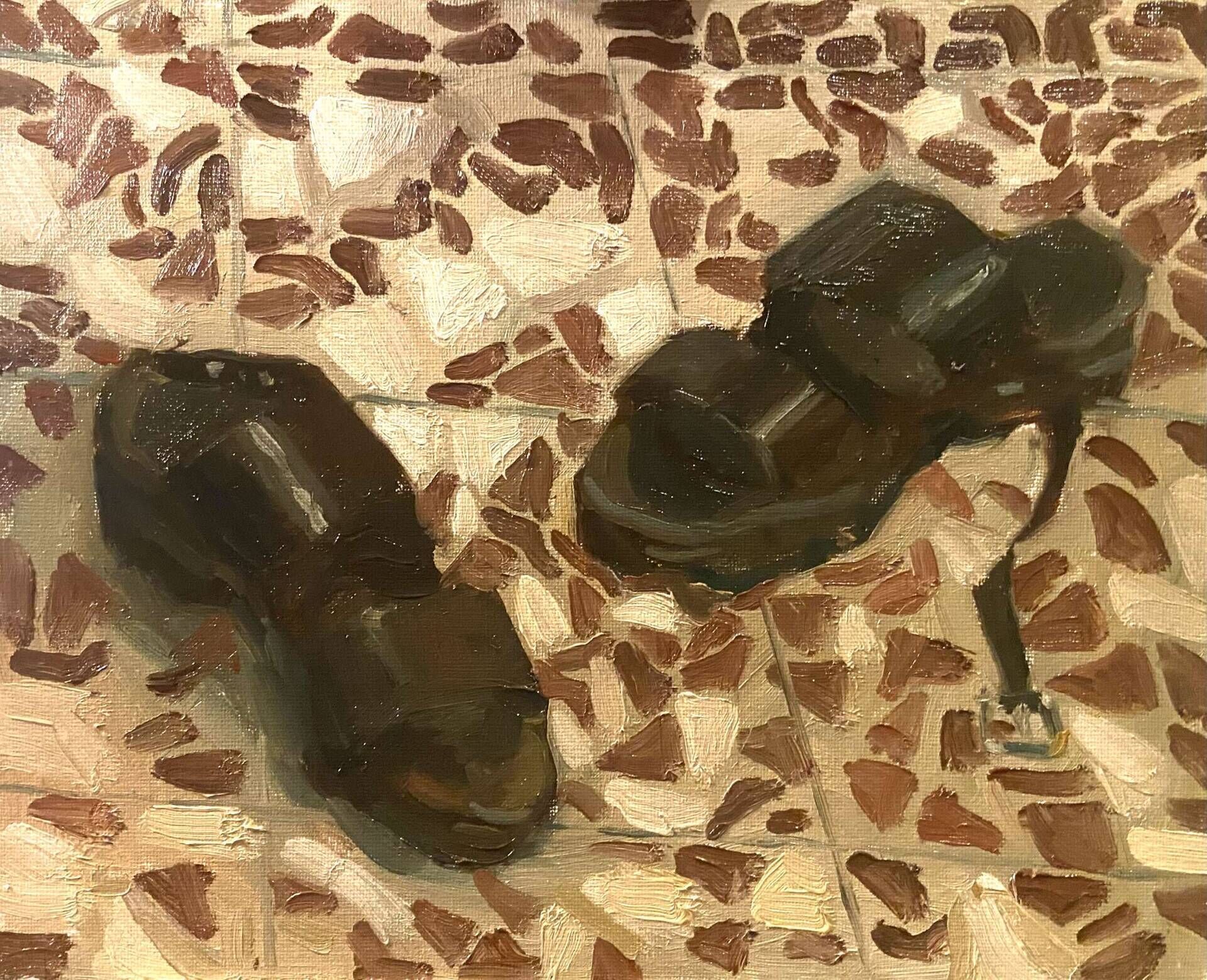 Sandalen auf Terrazzo Boden  - Lilli Geyer 1