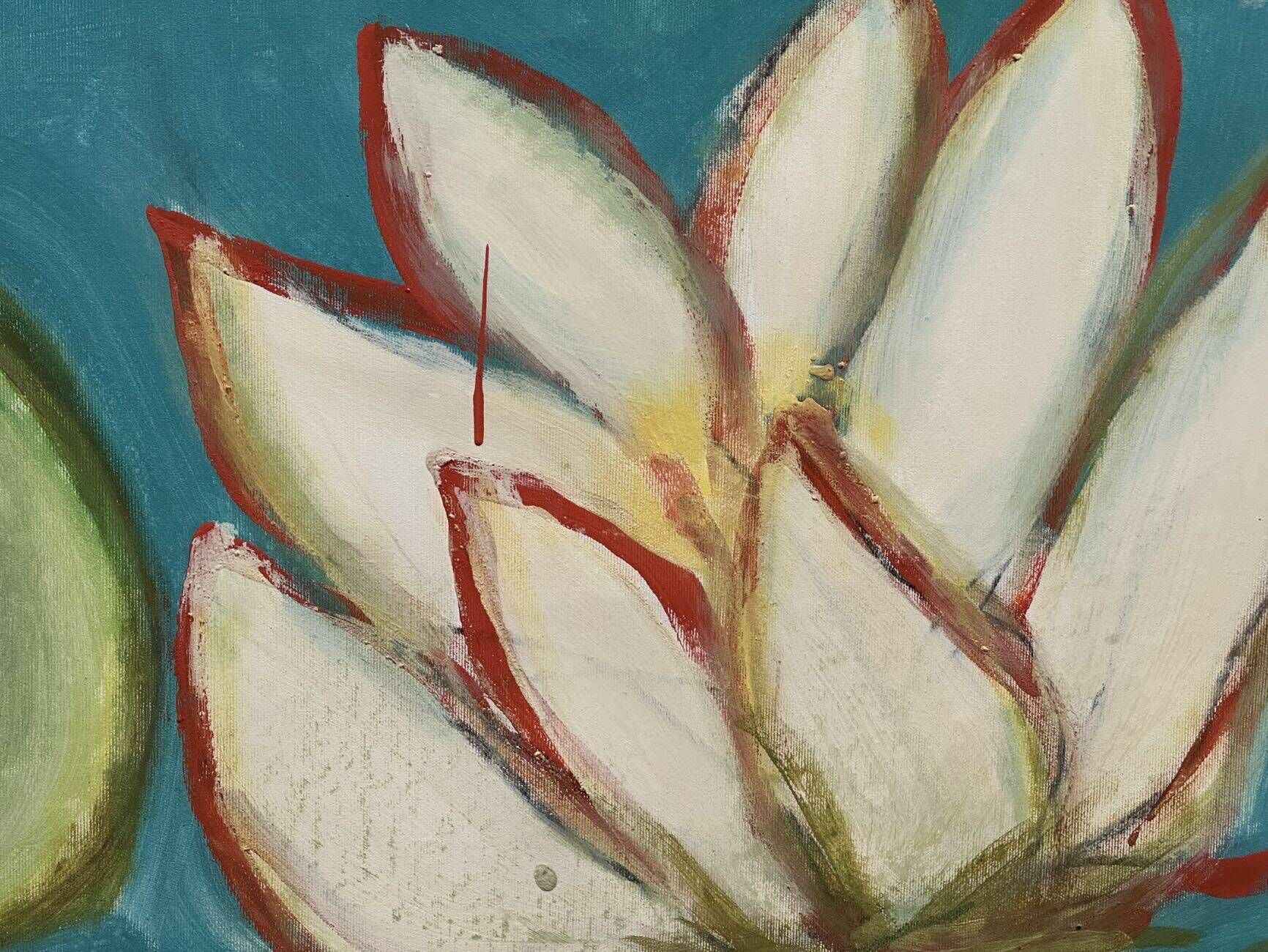Golden Summer  Waterlilies 2 - Martina  Schepperle  1