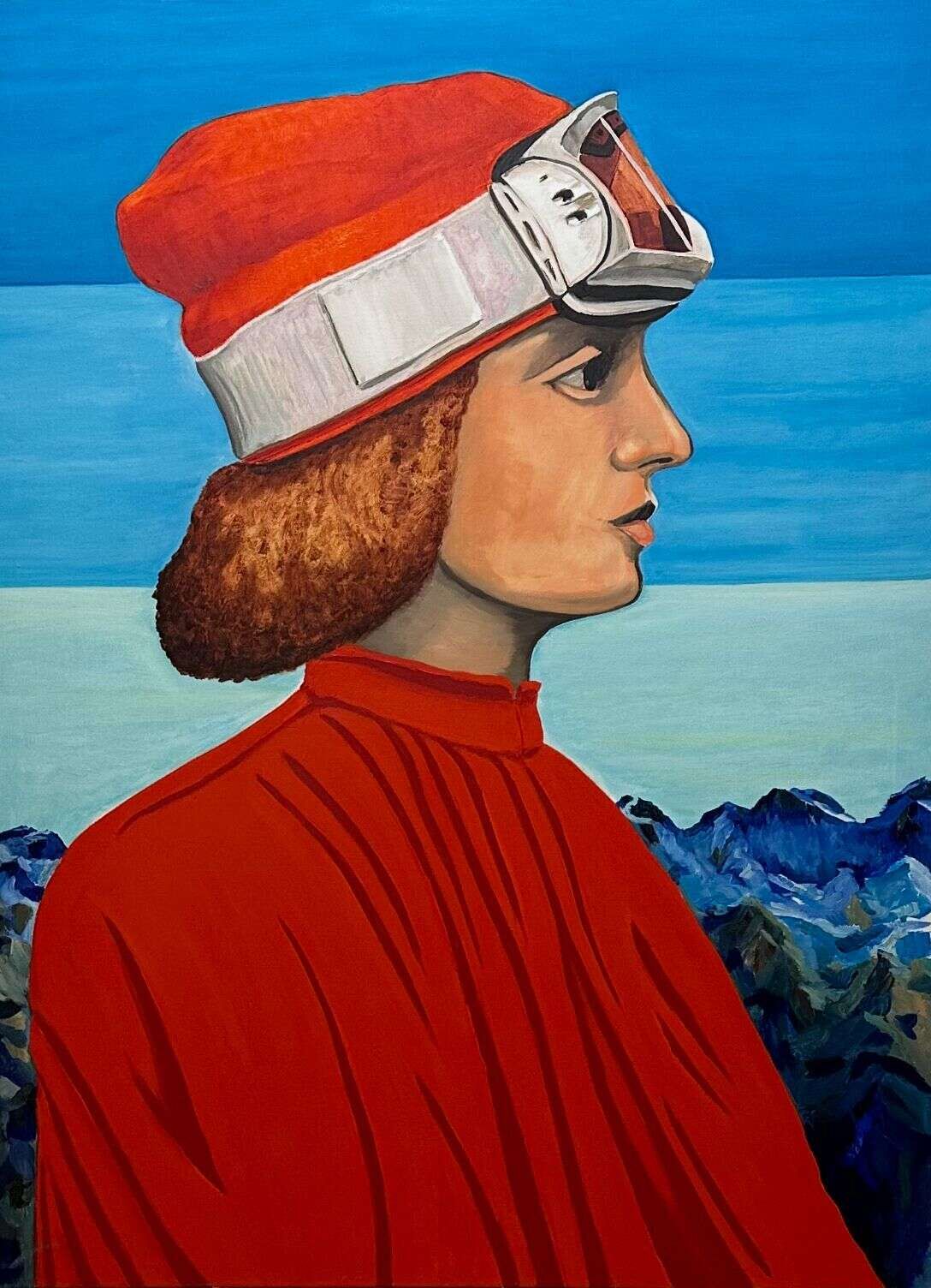 The Portrait of Giuliano de Mediski marks the beginning of professional downhill skiing in Renaissance Italy - Toninho Dingl 1