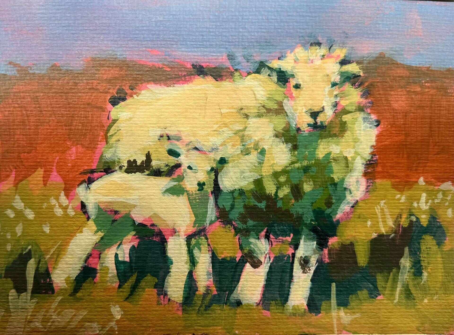 Zwei Schafe - Daniel Heimgärtner 1