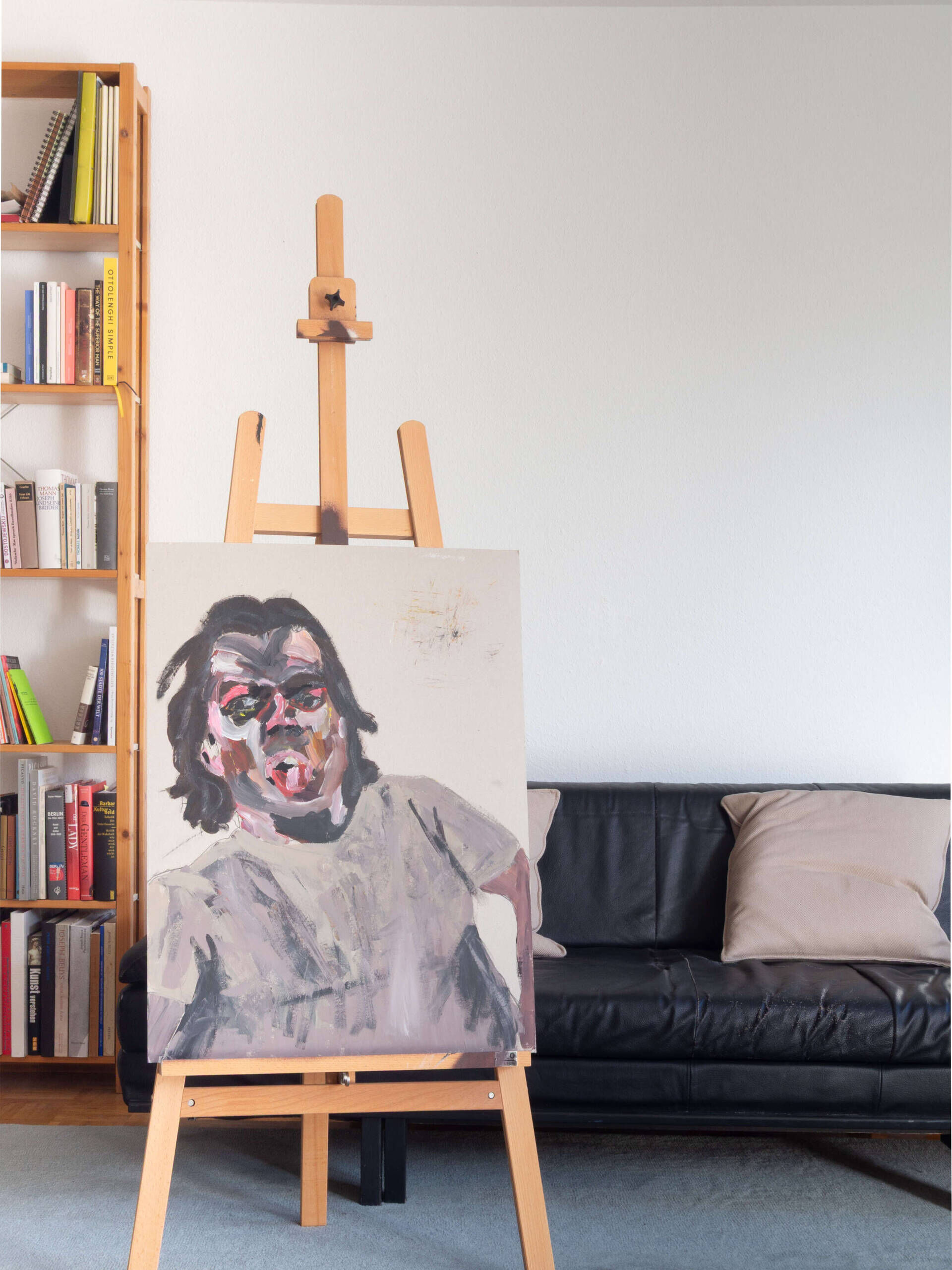 Selbstbildnis - Leonhard Mihm 1