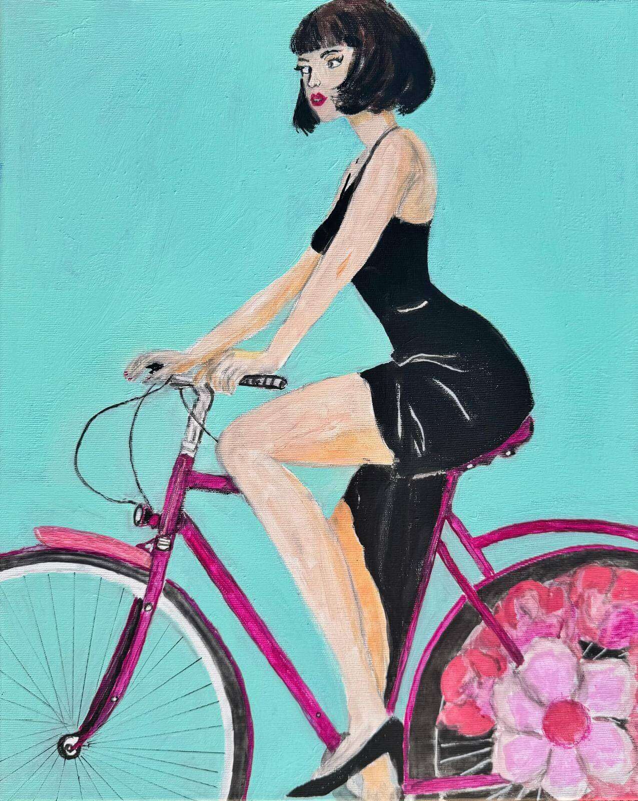 CITYBIKE GIRL APRIL - Sybille Stein 2