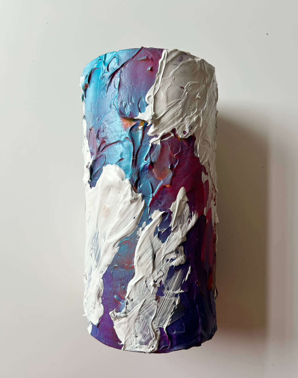Vase - Weiß Bunt (Studie)  - Leonel Perez 1