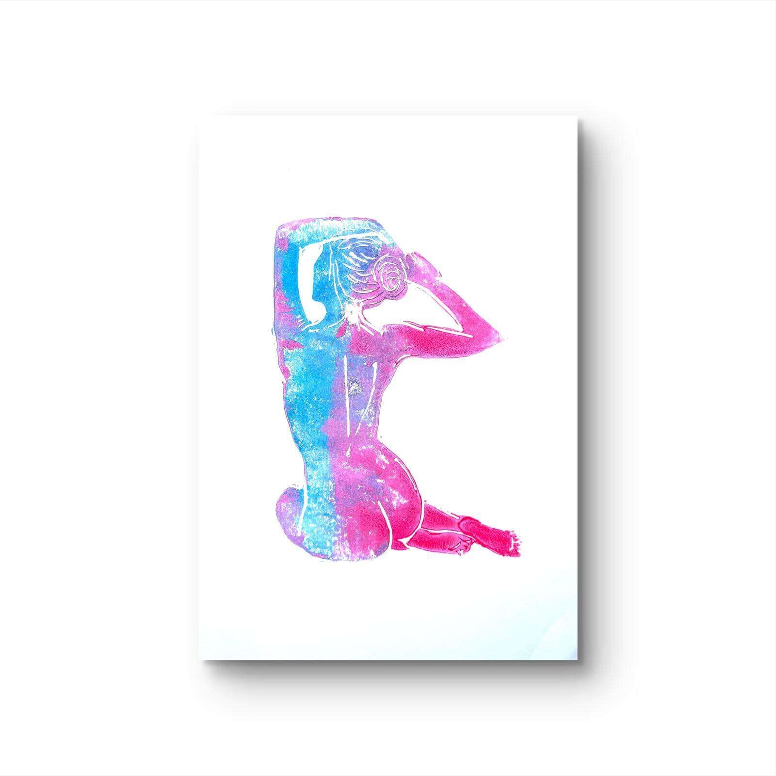 BODY 02 Linolschnitt - Sybille Stein 2