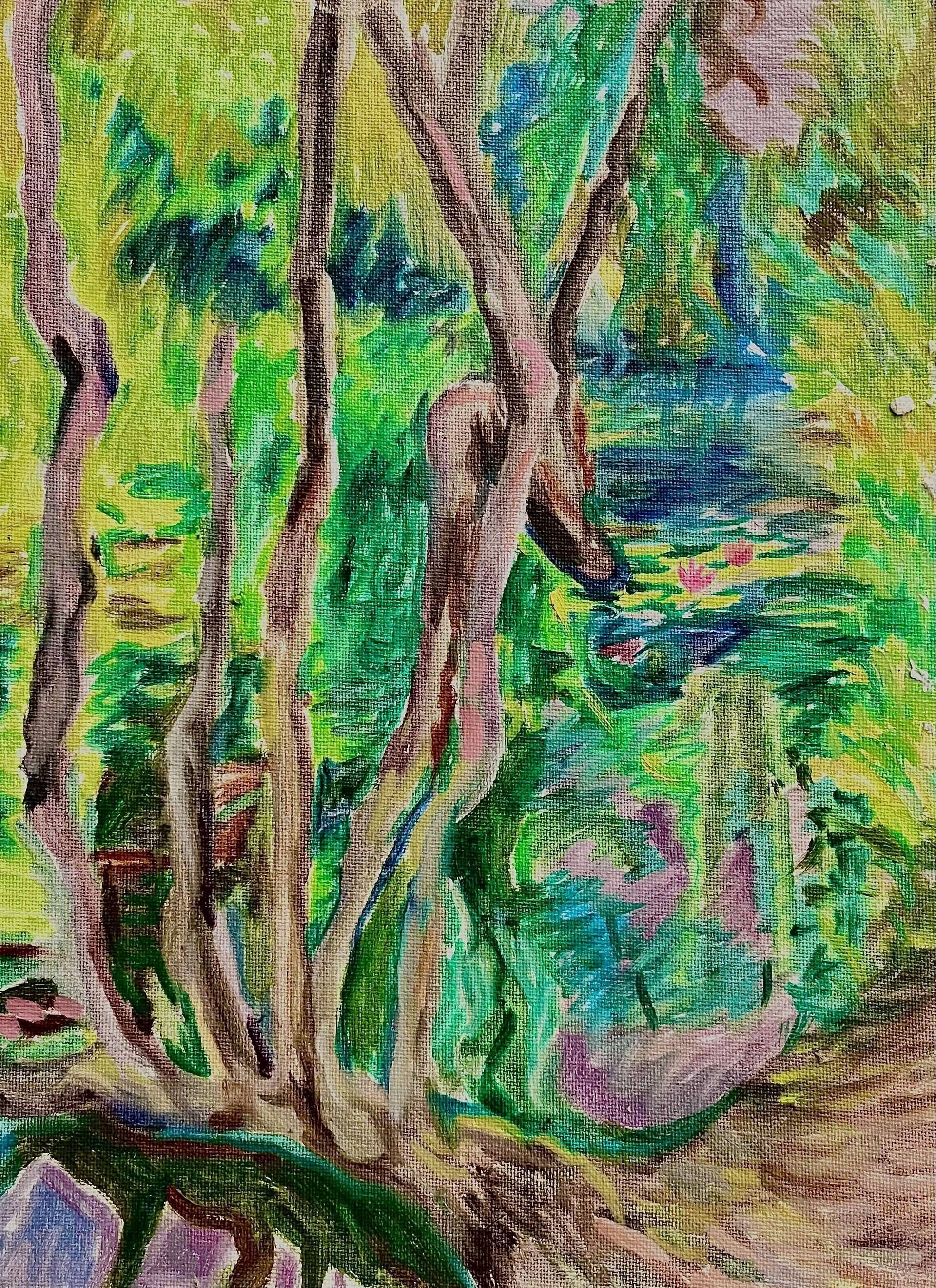 Golden Gate Park Plein Air - Judit Flamich 1