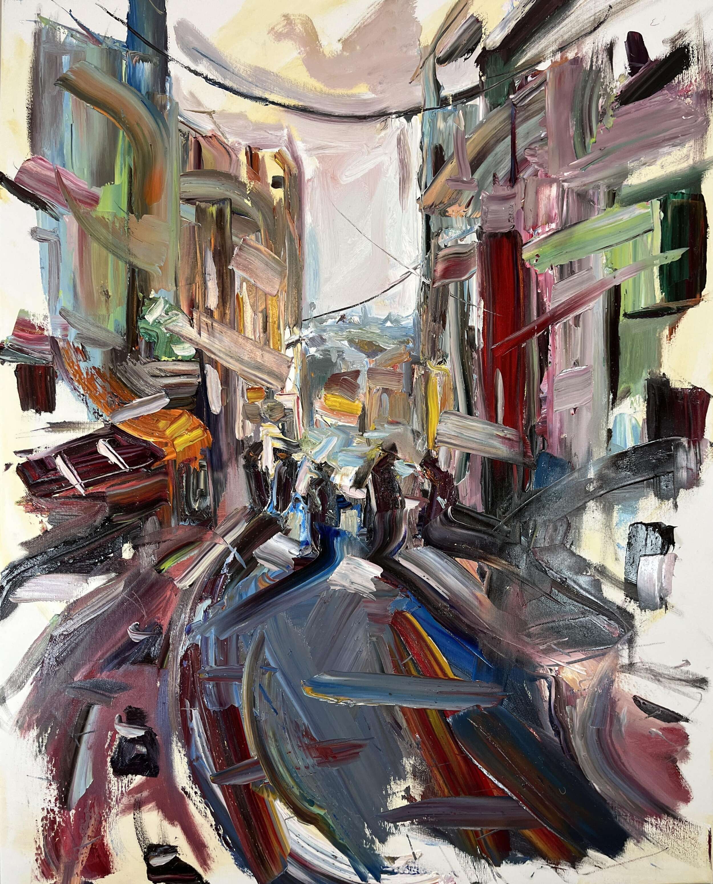 Lichtdurchflutete Gasse - Noah Rennebaum 1