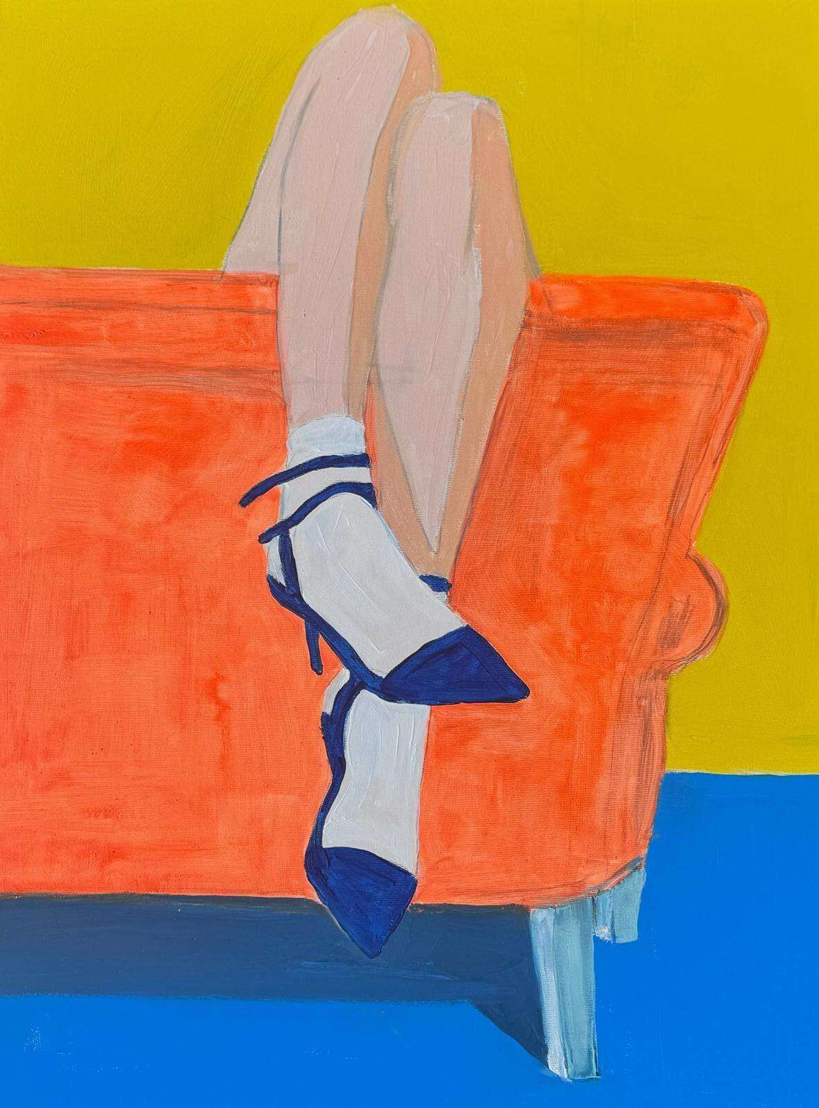 BLUE SHOES - Sybille Stein 2