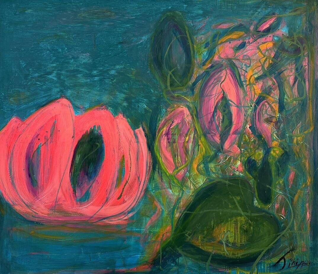 Summer Waterlilies  - Martina  Schepperle  1