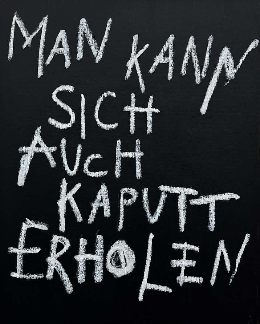man kann sich auch kaputt erholen - Maximilian Dussmann 1