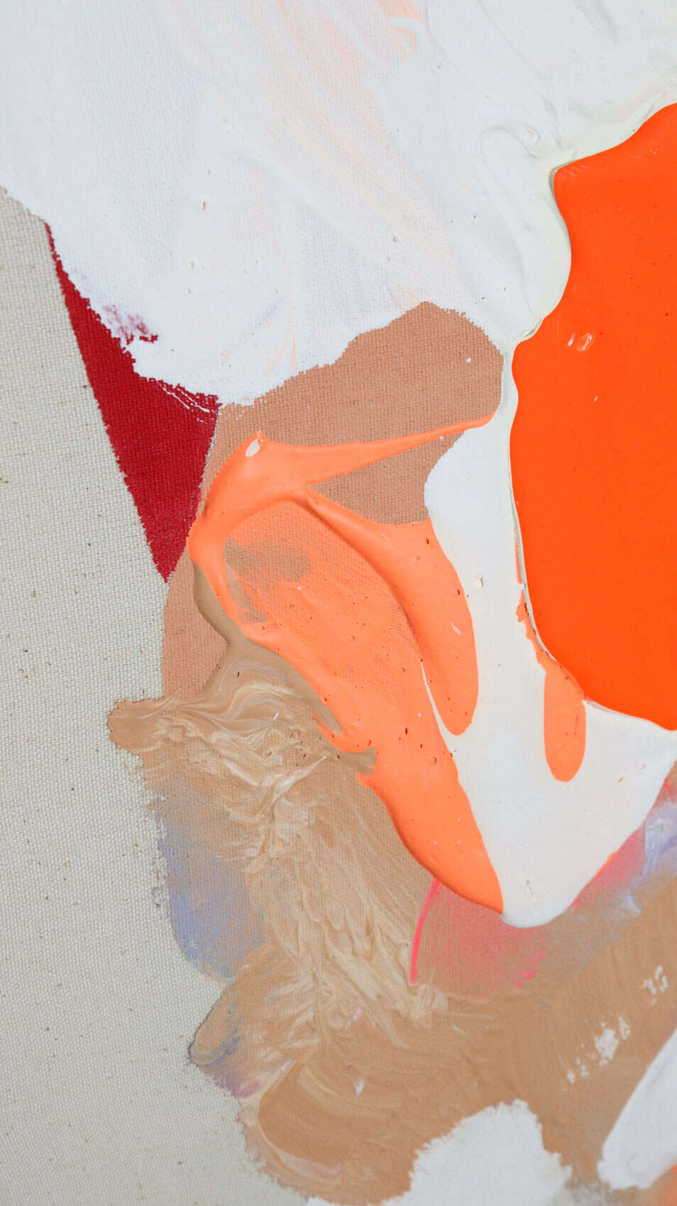 Fließend Orange Weiss - Jana Gruszeninks 8
