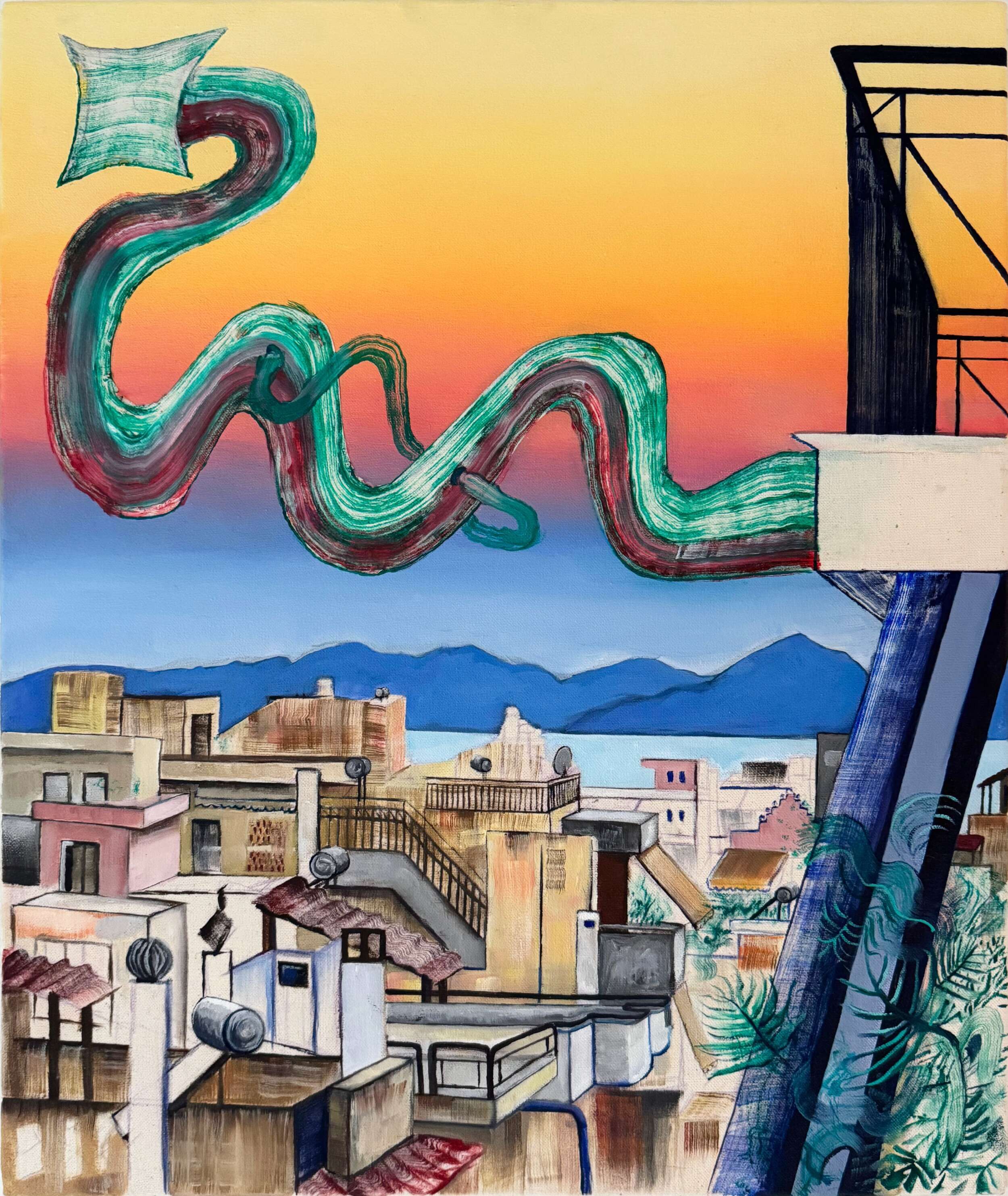 Over the Roofs - Maria Pantagoutsou 1